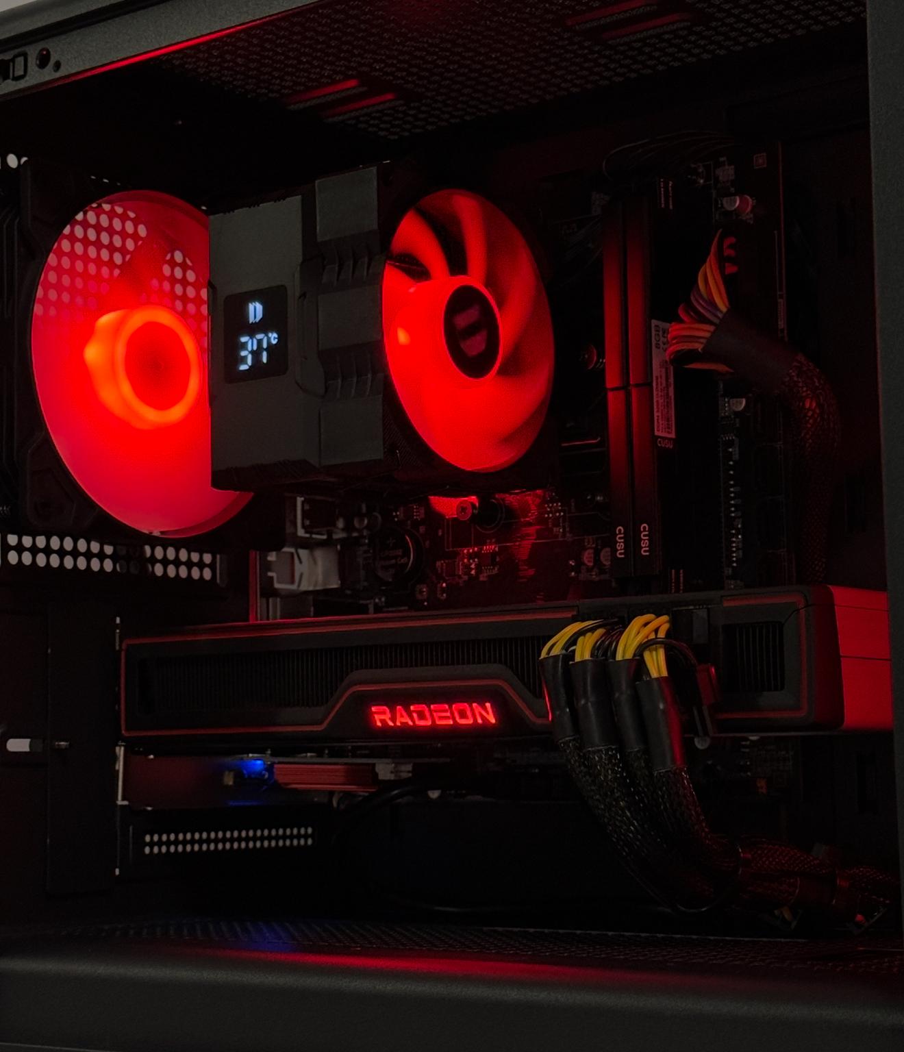 🥷MIDNIGHT TITAN🥷 1440p | RX 6700XT 12GB | RYZEN 5 5600 | 1TB M.2 | 16GB DDR4 3200MHZ
