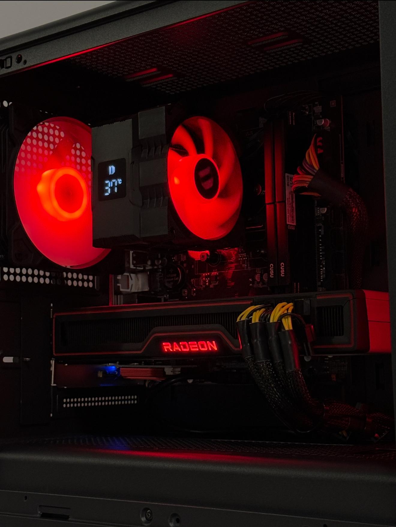 🥷MIDNIGHT TITAN🥷 1440p | RX 6700XT 12GB | RYZEN 5 5600 | 1TB M.2 | 16GB DDR4 3200MHZ