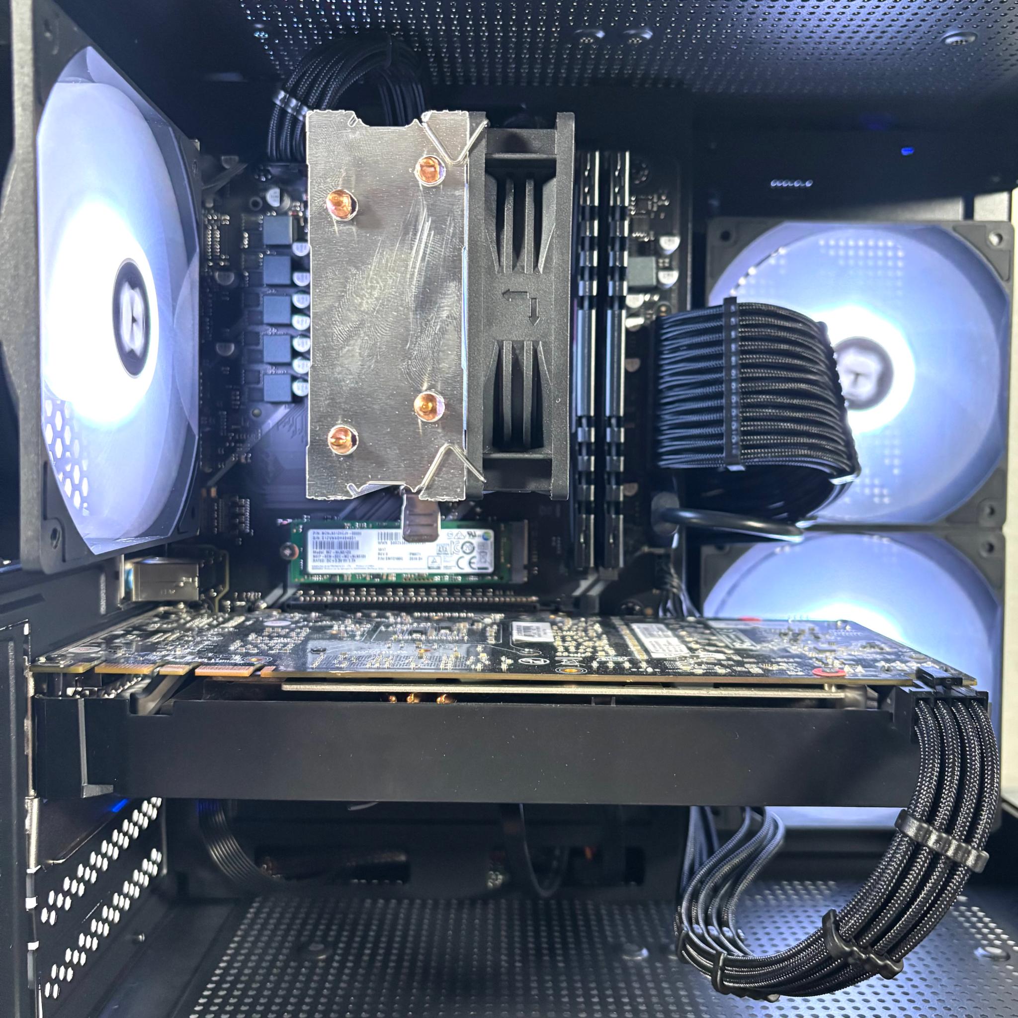 ⚪️⚫️ | Ryzen 5 2600 + GTX 1070 8GB | 16GB | WiFi INCLUDED