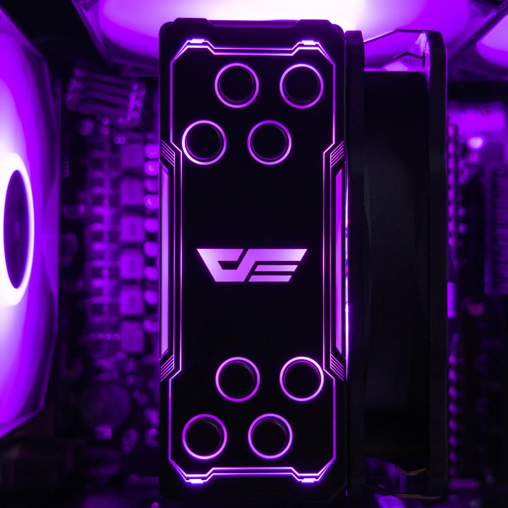 💜🖤 RTX 4060 / Ryzen 7 3700X / 32GB Gaming PC 🖤💜