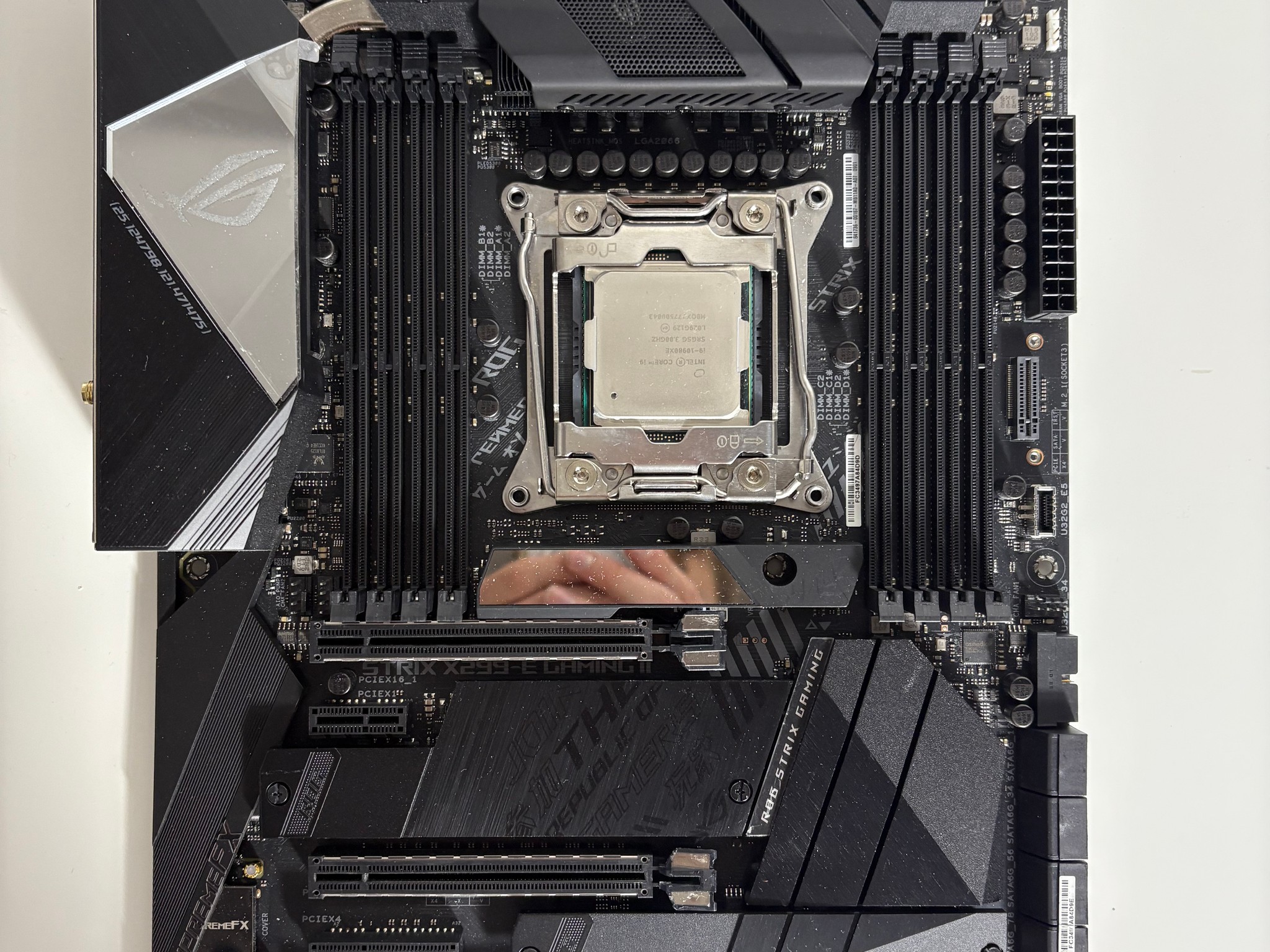 Workstation Combo: i9 10980XE (18 Cores, 36 Threads) and ASUS ROG X299-E Gaming II