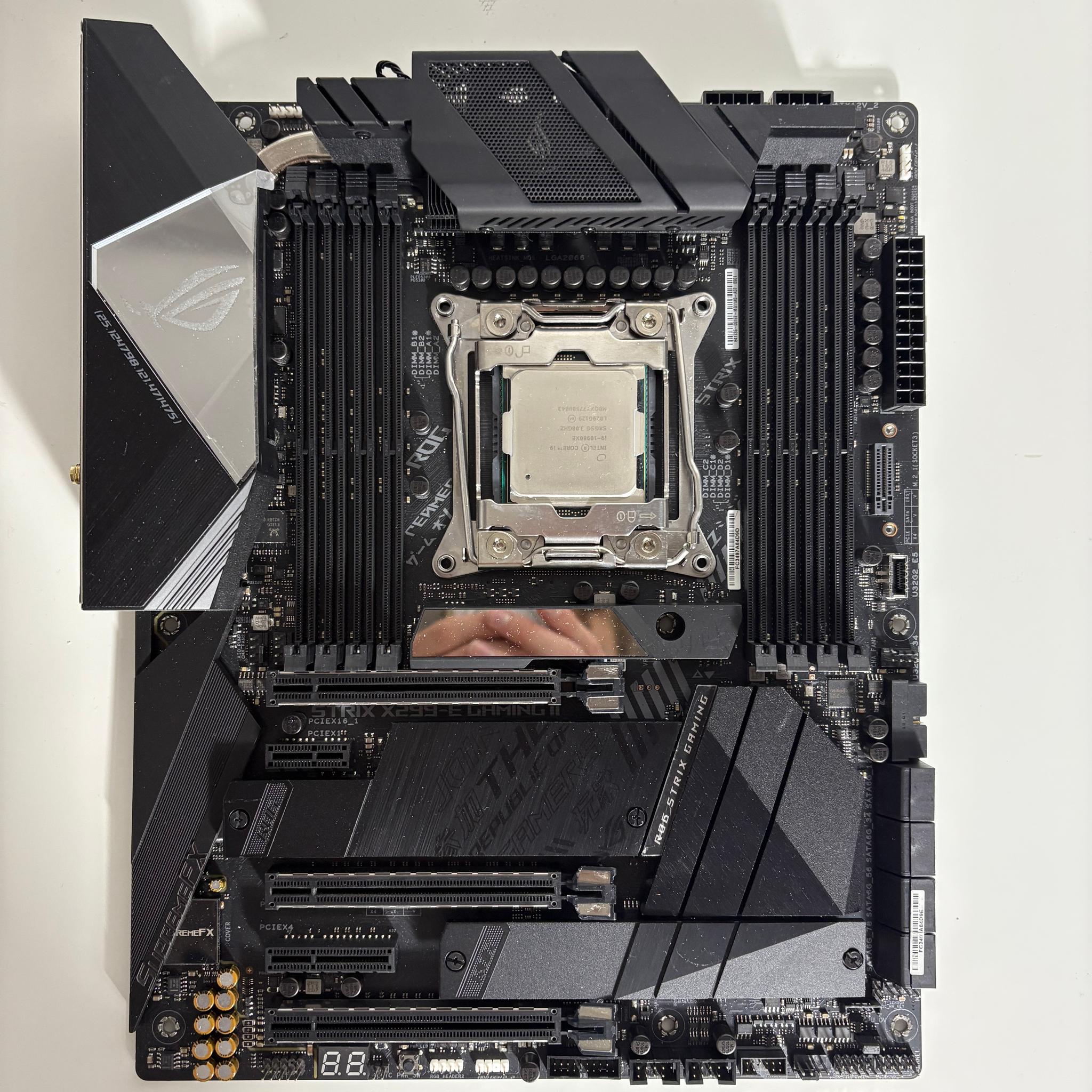 Workstation Combo: i9 10980XE (18 Cores, 36 Threads) and ASUS ROG X299-E Gaming II