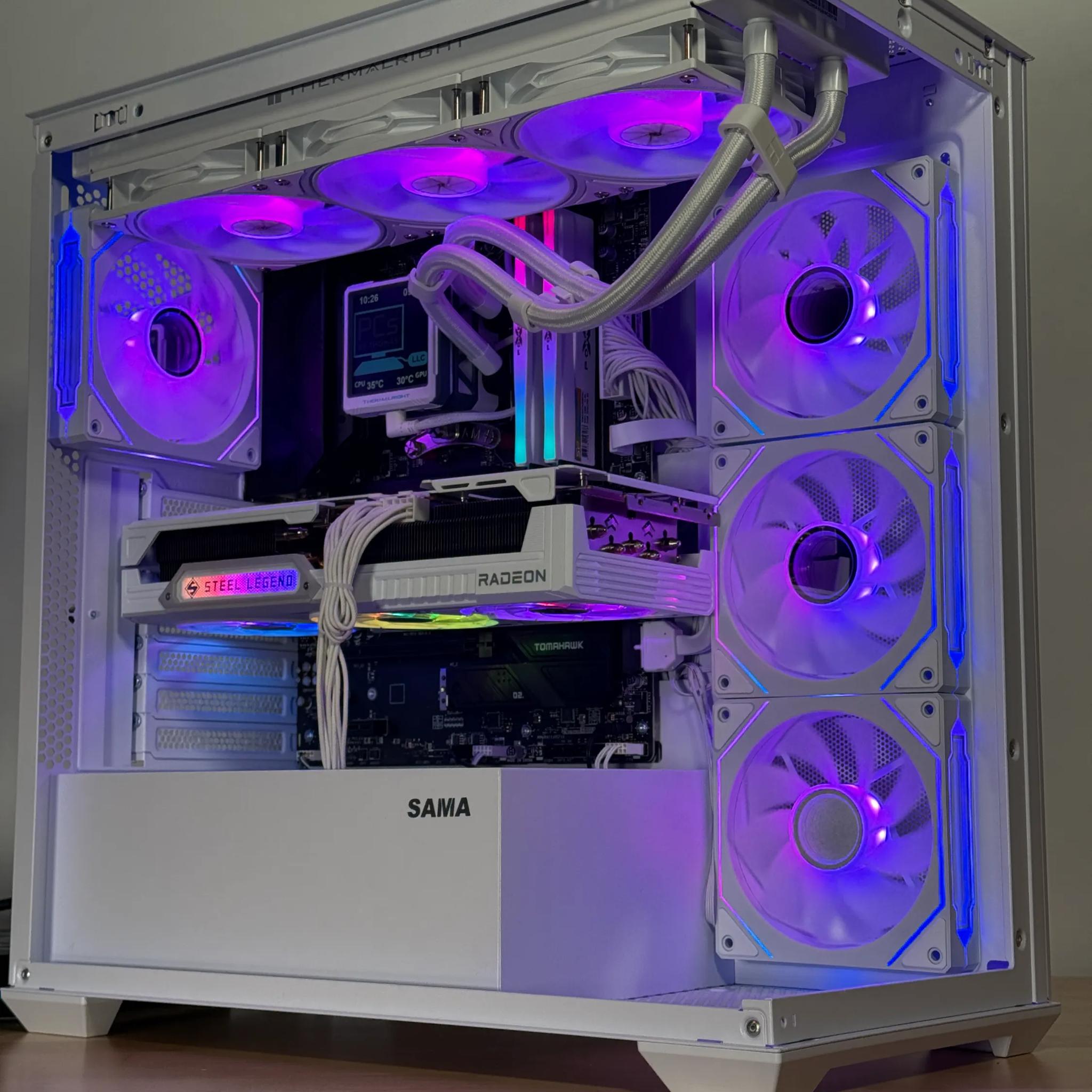 RX 9070XT Ryzen 9800x3d Gaming PC