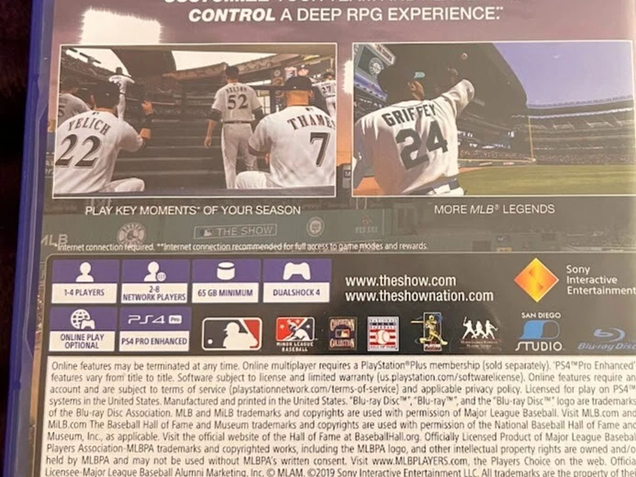 MLB The Show 19 PS4 PlayStation 4