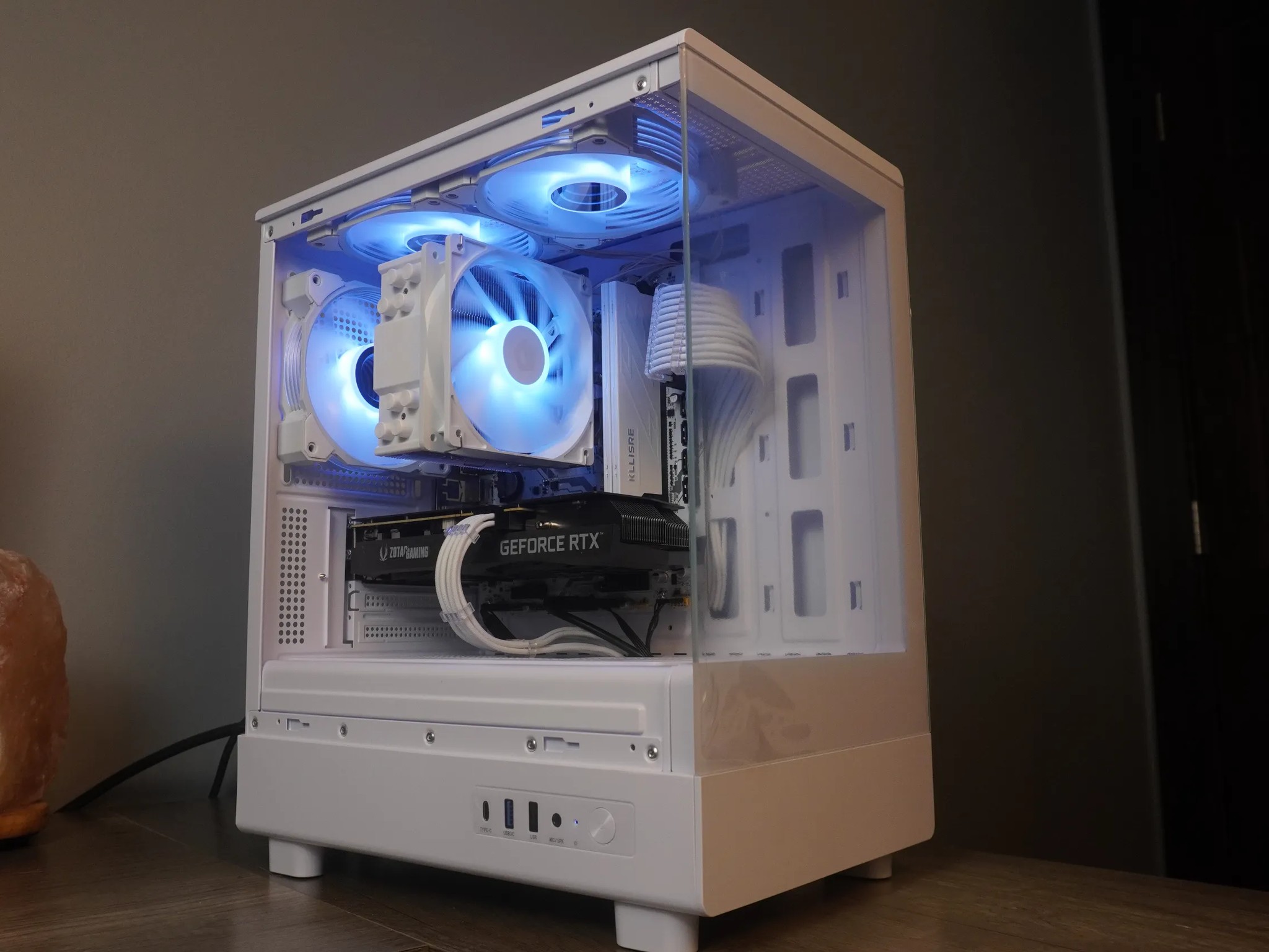 🤍 ARCTIC BEAST 🤍 1440p/1080p GAMING MACHINE 💚RTX 3060 12GB 🧡 Ryzen 5 5600 | 32GB | WIFI