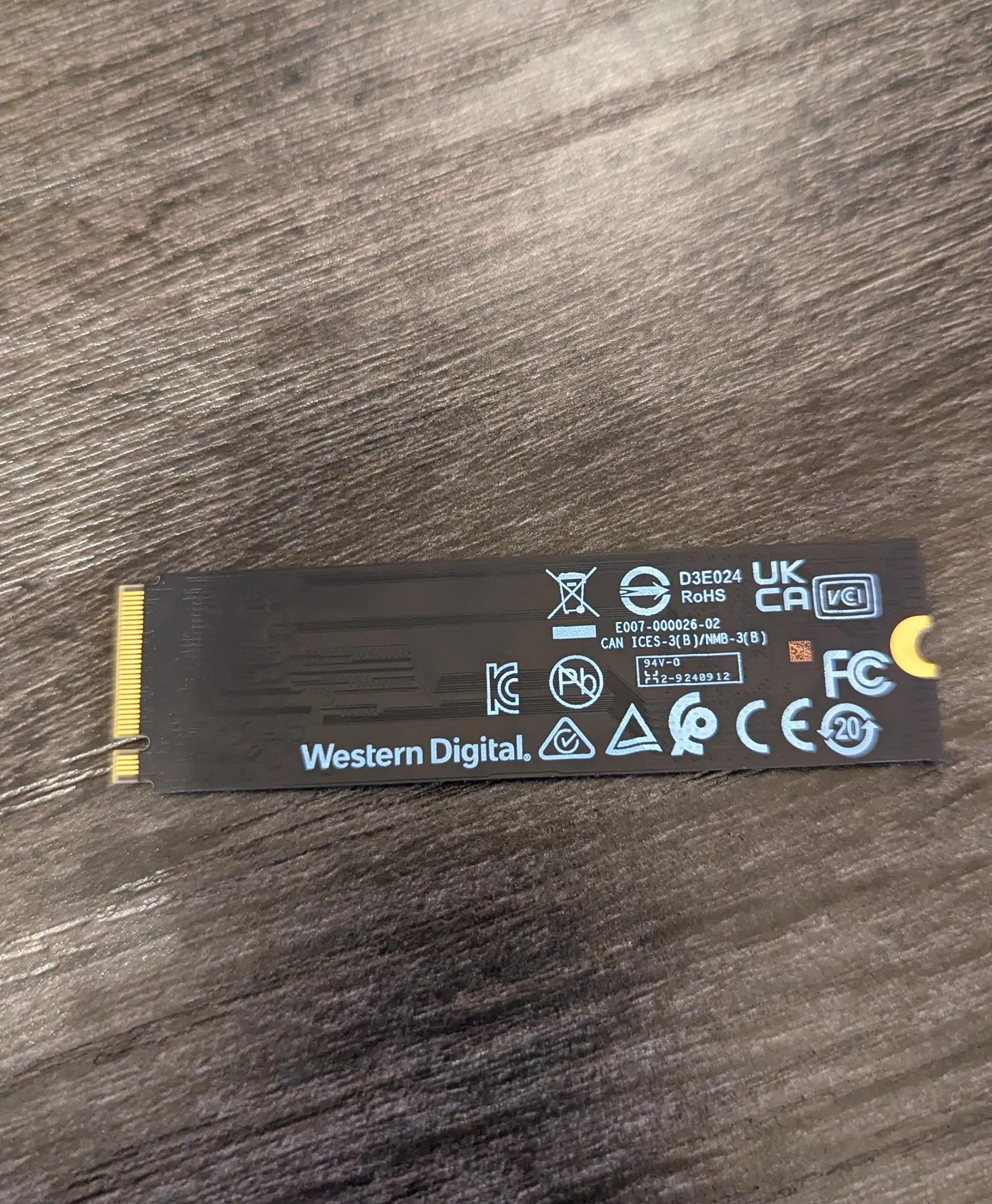 WD PC SN560 NVMe SSD 1TB