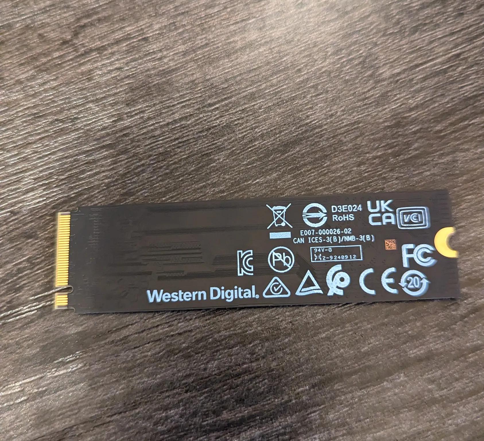 WD PC SN560 NVMe SSD 1TB
