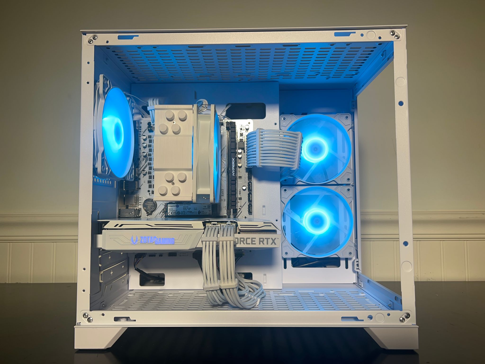 ⚪️Whiteout Midrange RTX Gaming PC | Rtx 3060 12gb | Ryzen 5 3600 | 32gb Ram | WiFi | Windows 11 Pro