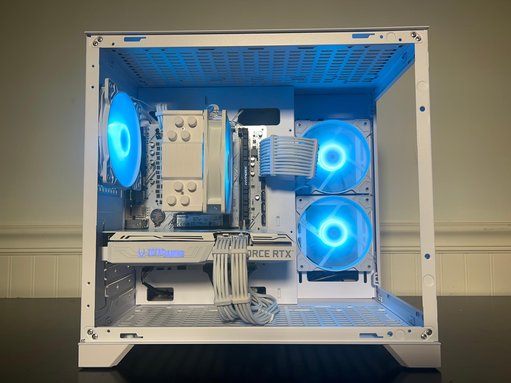 ⚪️Whiteout Midrange RTX Gaming PC | Rtx 3060 12gb | Ryzen 5 3600 | 32gb Ram | WiFi | Windows 11 Pro