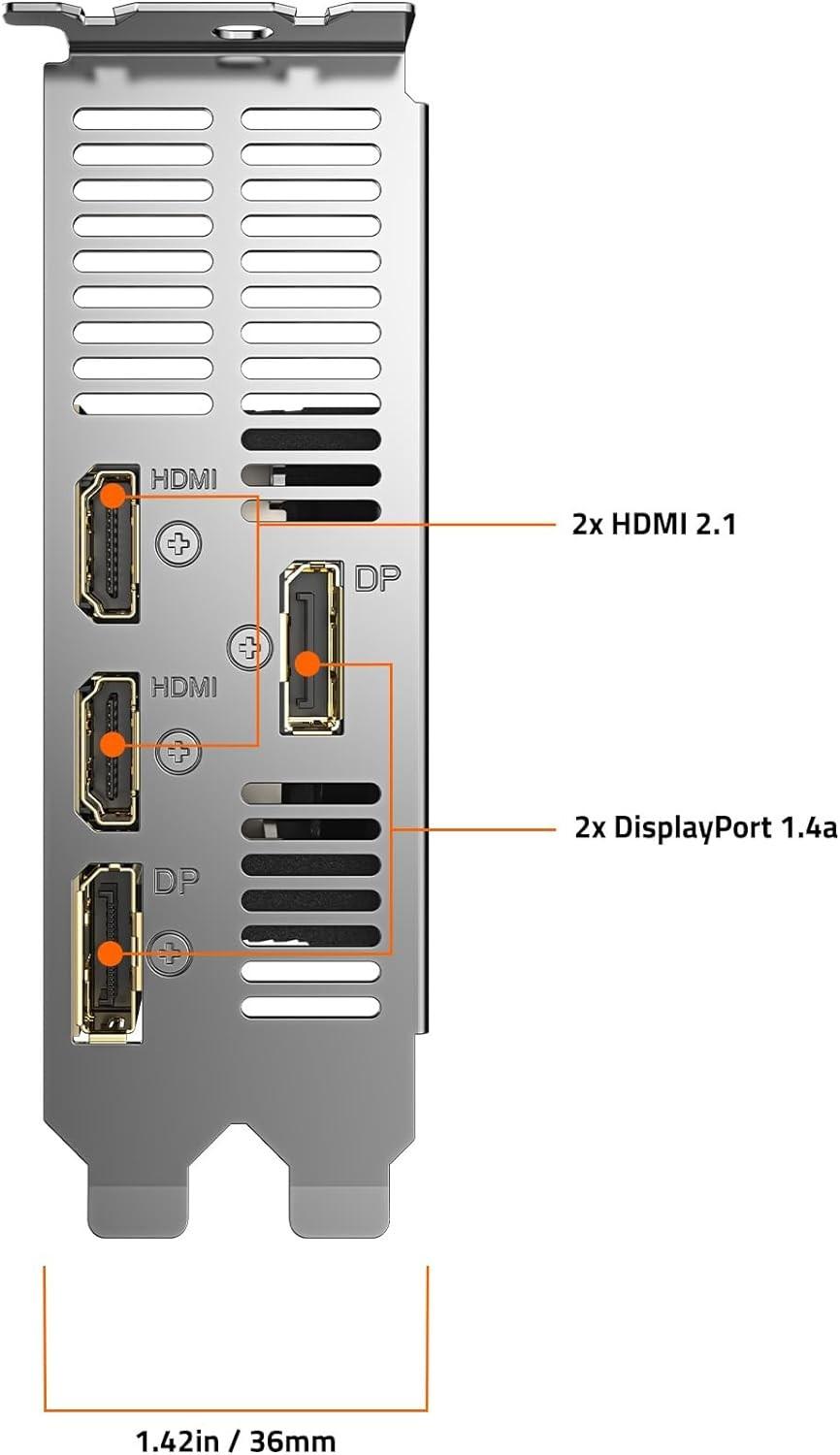 Gigabyte RTX 3050 6GB OC Low Profile GDDR6 GV-N3050OC-6GL Video Graphics Card