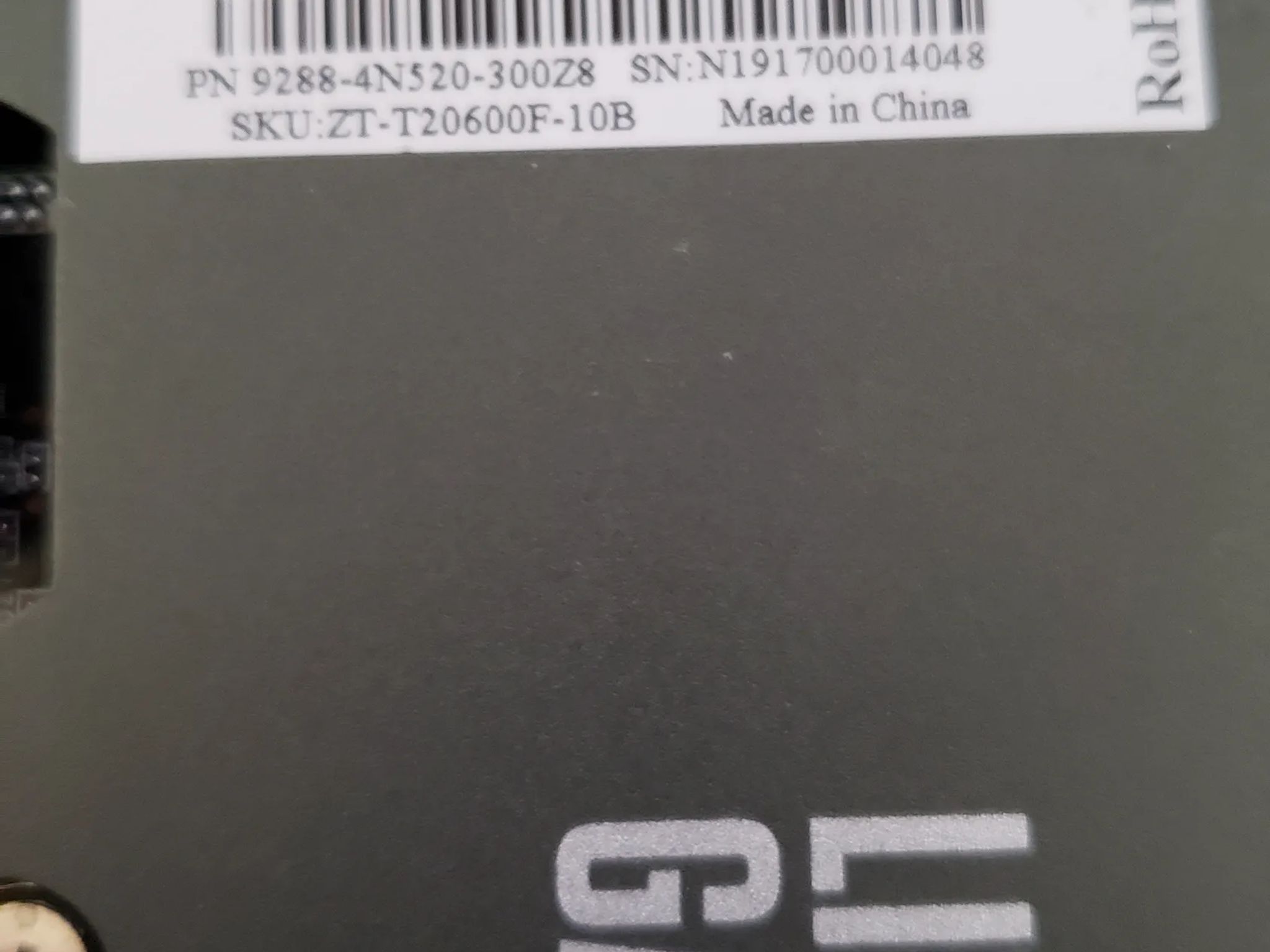 Zotac RTX 2060