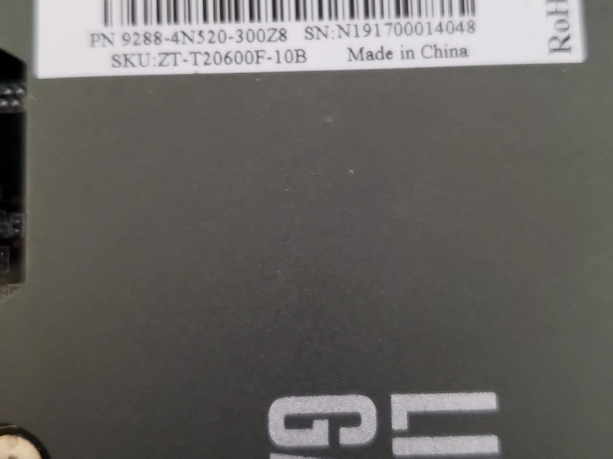 Zotac RTX 2060