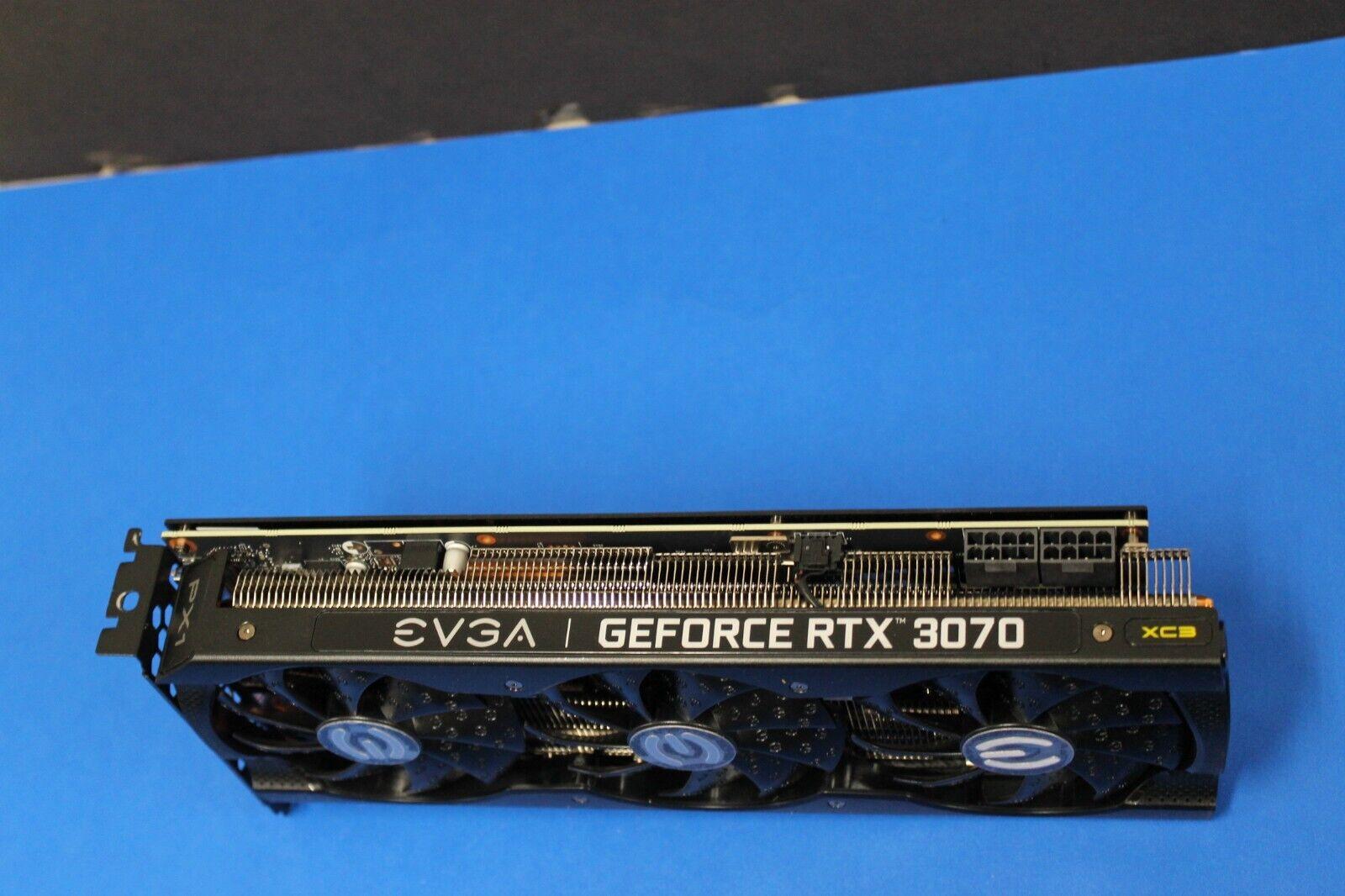 EVGA NVIDIA GEFORCE RTX 3070 XC3 ULTRA GAMING 8GB GDDR6 Graphics Card 08G-P5-3755-KL