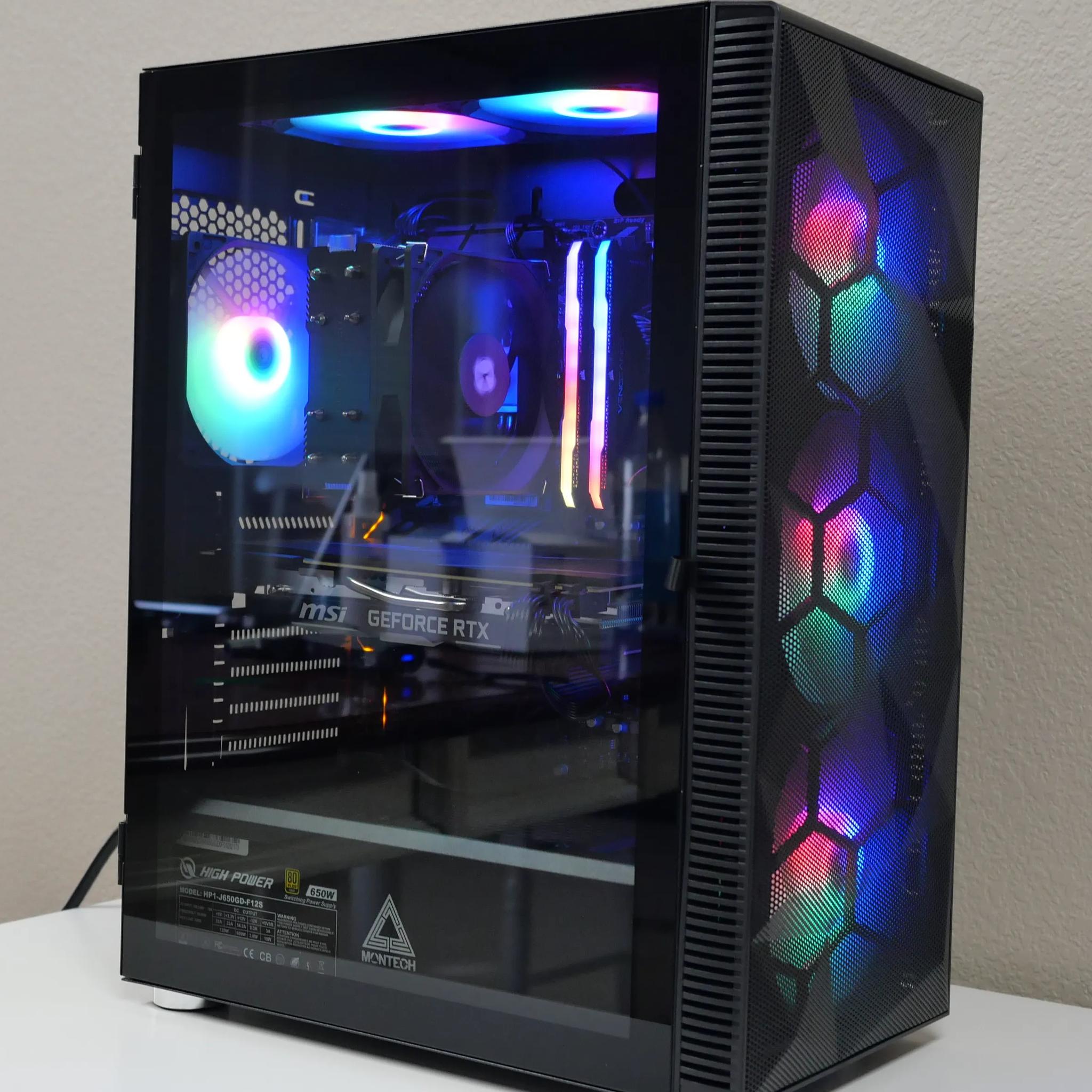 Intel i7-9700k - MSI GeForce RTX 2070 Super - Corsair Vengeance 32GB 3600MHz - 1TB NVMe SSD