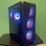🔥130FPS GTA🔥Black Gaming PC | Intel i7 / AMD RX580 / 8GB / 1.1TB Win 11 Pro + Wi-Fi