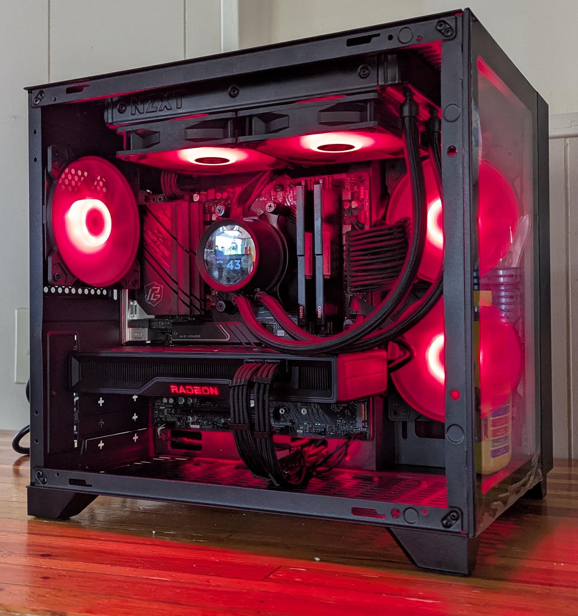 AMD RX 6750 XT || Ryzen 5 5600 ||  Compact 1440p Gaming PC