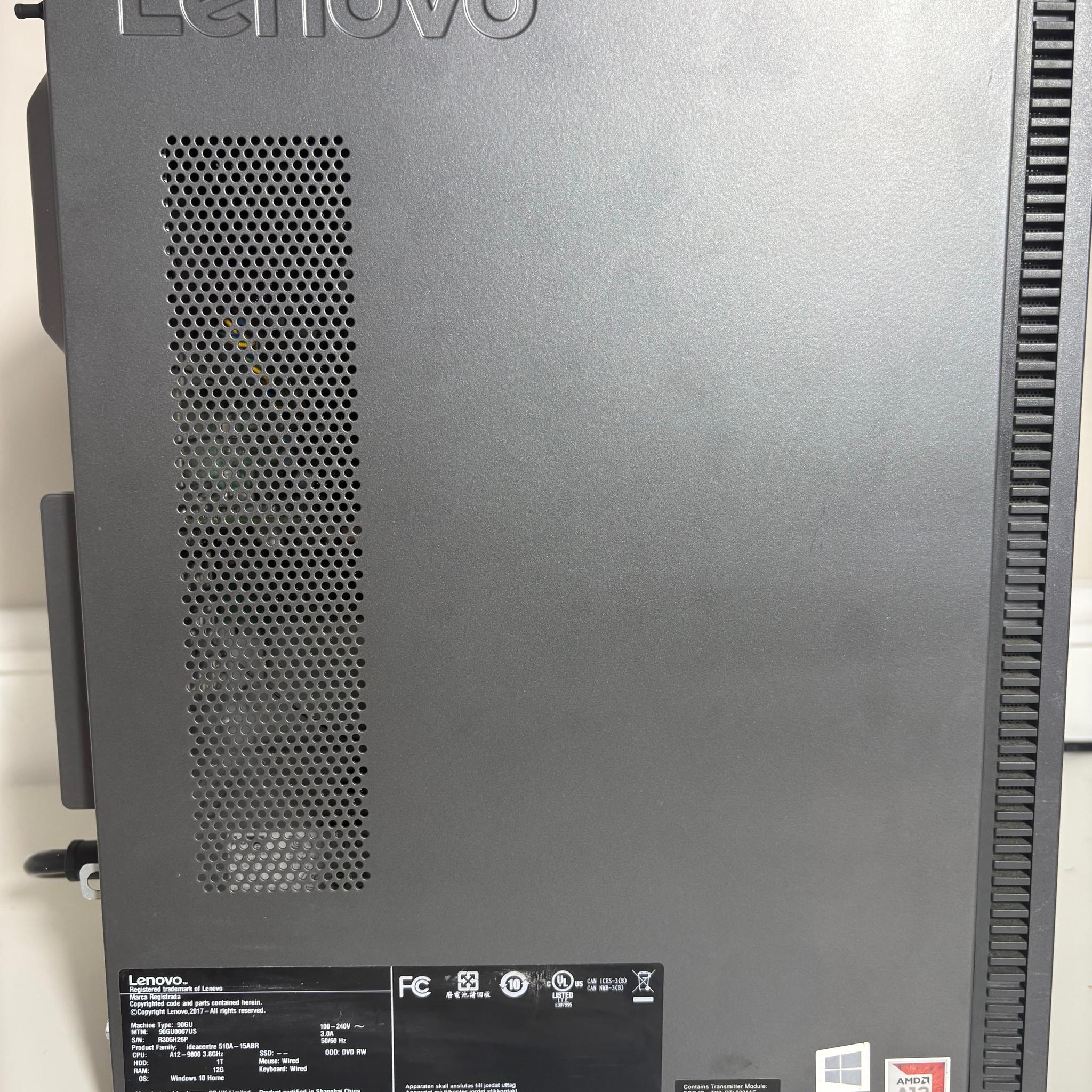 Lenovo IdeaCenter PC - i5 9400, GTX 1650 4GB, 16GB DDR4, 256GB SSD