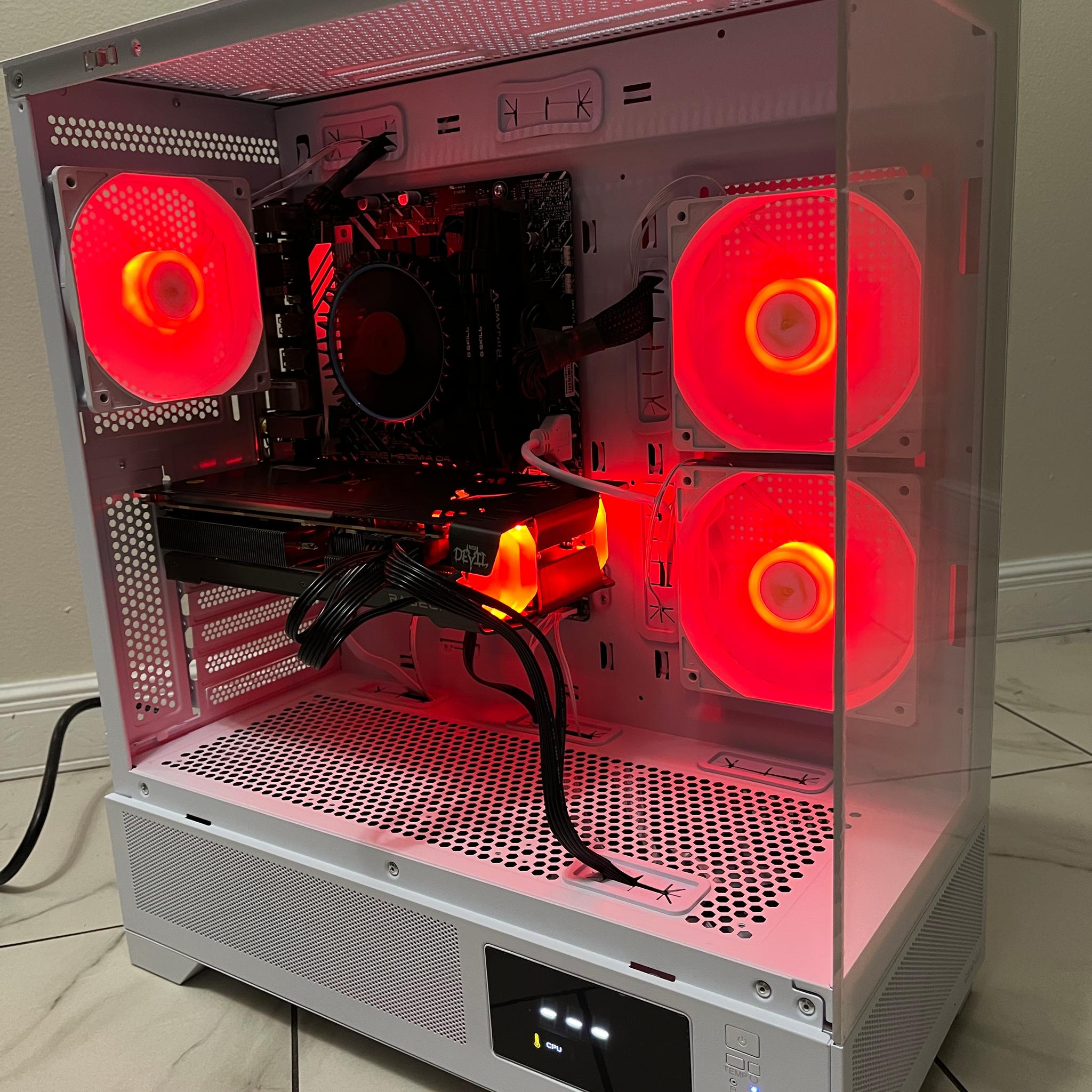 Intel Core i5-12400, AMD RX 6600 XT, 32GB RAM, 1TB SSD, High FPS Gaming PC w/ Wi-Fi & BT