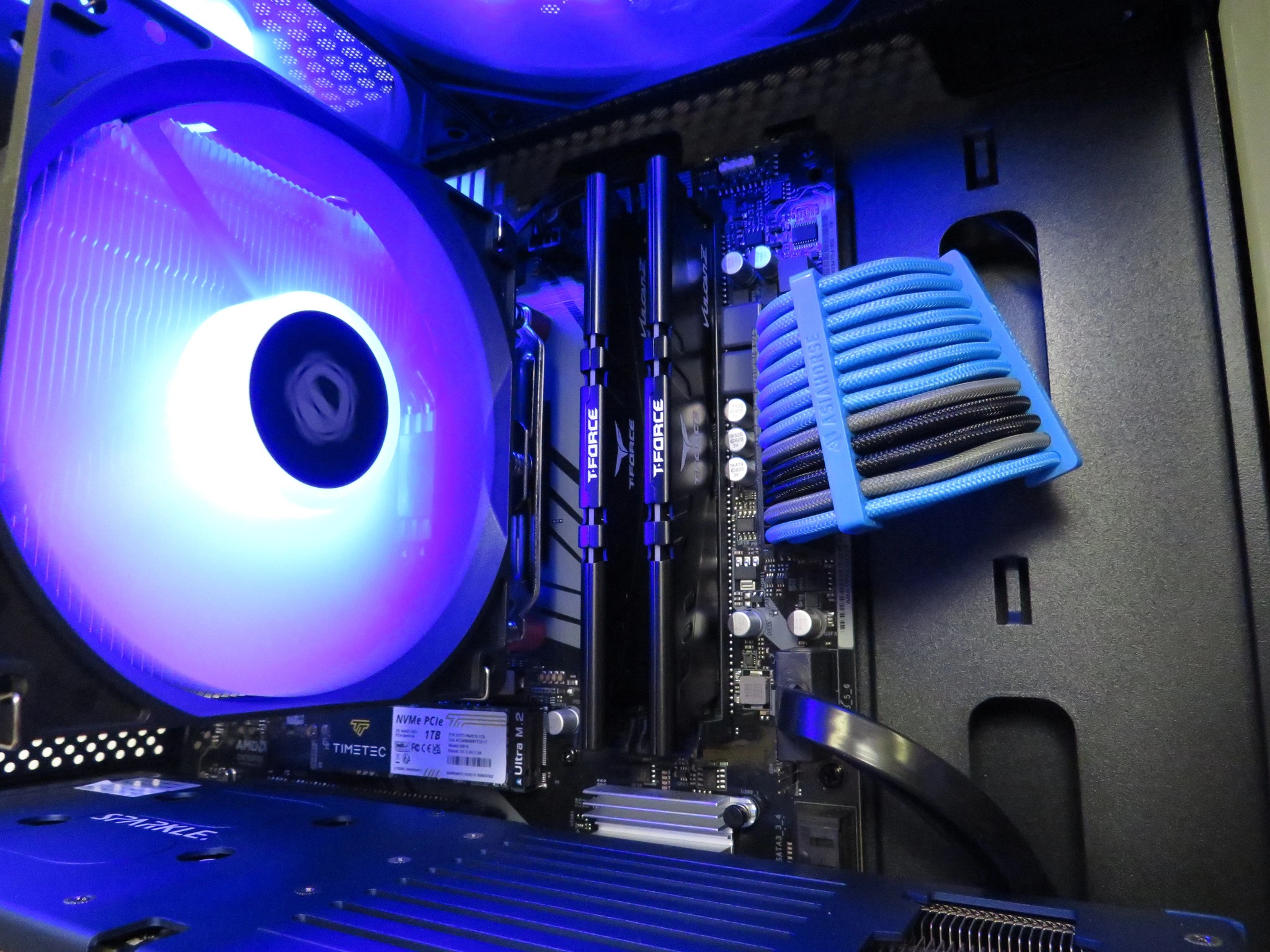 Ultimate Battlemage Gaming all new parts: Ryzen 5 5600 + Intel Arc B580 + 16 GB DDR4 + 1 TB NVME SSD