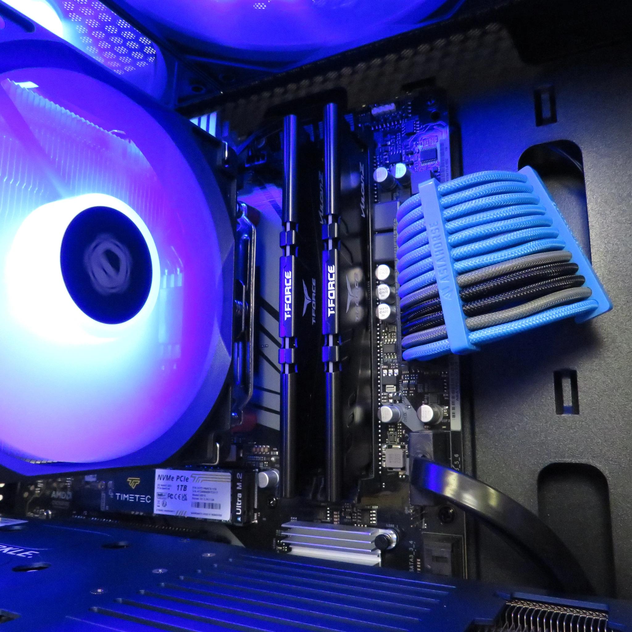 Ultimate Battlemage Gaming all new parts: Ryzen 5 5600 + Intel Arc B580 + 16 GB DDR4 + 1 TB NVME SSD