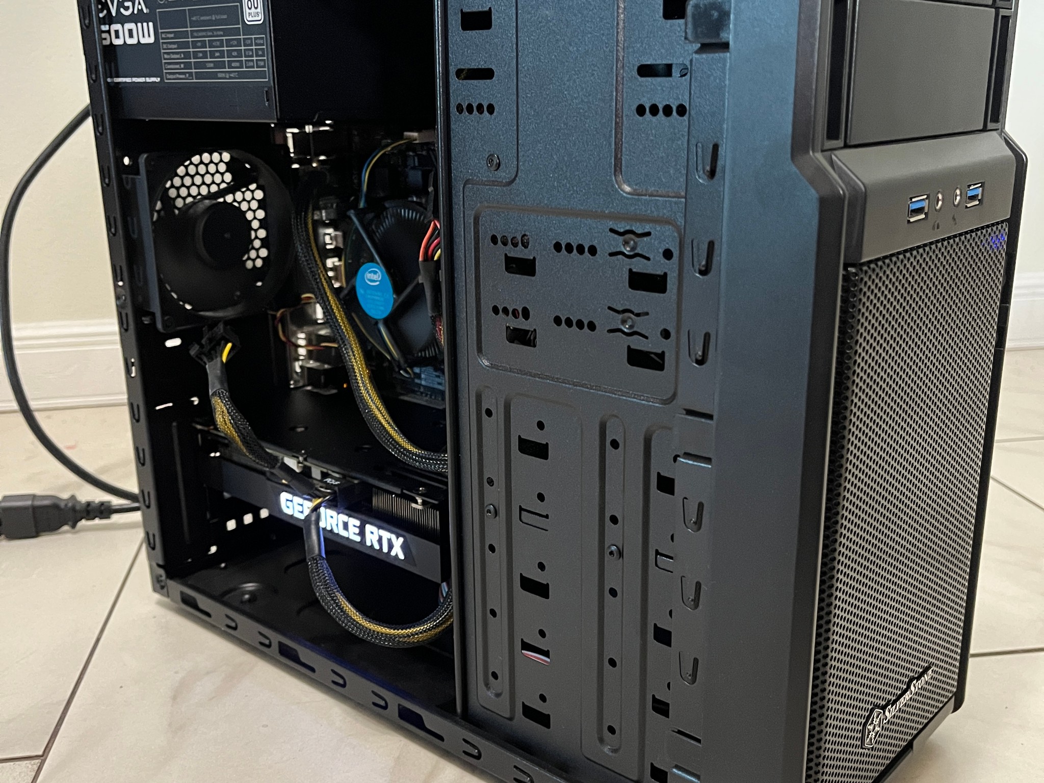 NVIDIA RTX 3060 Ti, Intel Core i5-9400f, 16GB RAM, 512GB SSD - Sleeper Gaming PC w/ Wi-Fi & BT