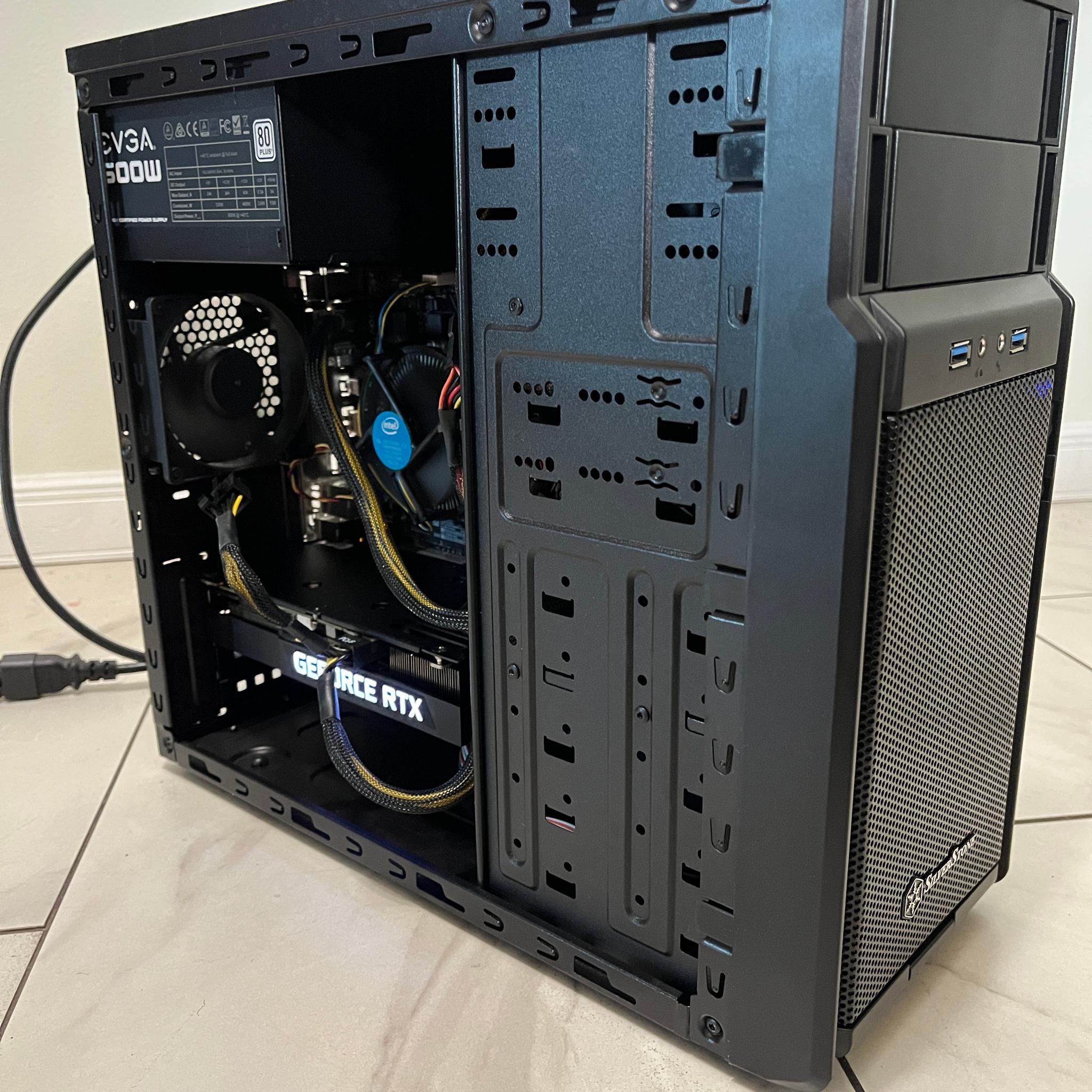 NVIDIA RTX 3060 Ti, Intel Core i5-9400f, 16GB RAM, 512GB SSD - Sleeper Gaming PC w/ Wi-Fi & BT