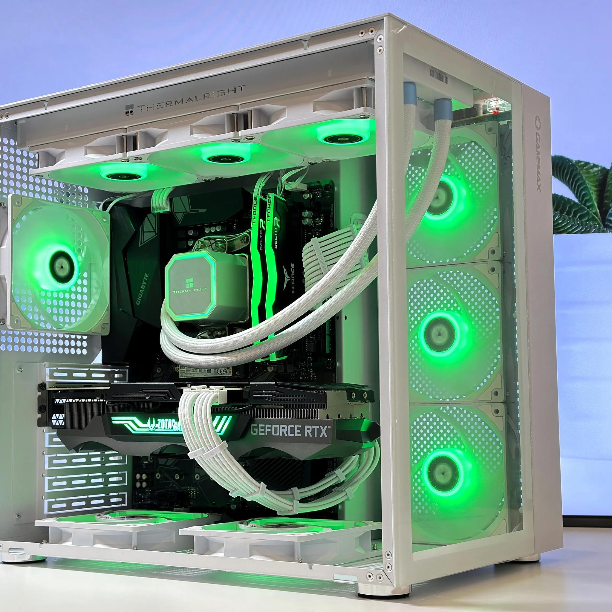 🌊Liquid Cooled Gaming PC🌊 Nvidia RTX 3080 10GB🚀AMD Ryzen 7 5800X 8-Core🚀32GB DDR4🚀1TB NVME