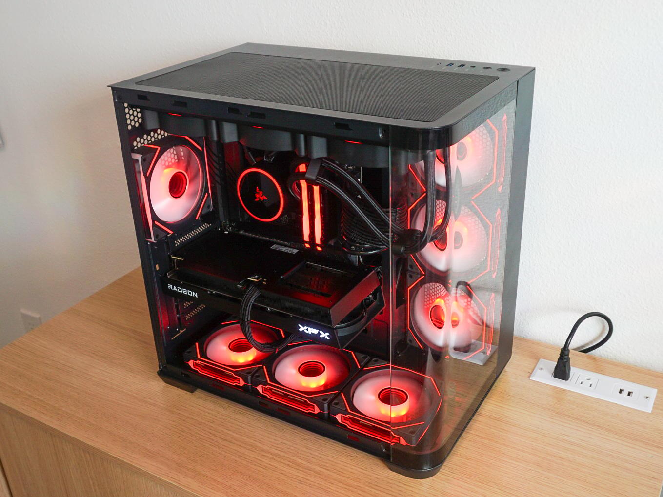 IX7 - Intel i7-11700k / RX 9060XT 16GB / 32GB RAM DDR4 / 1TB NVMe SSD-Gaming PC 🚄FREE SHIPPING