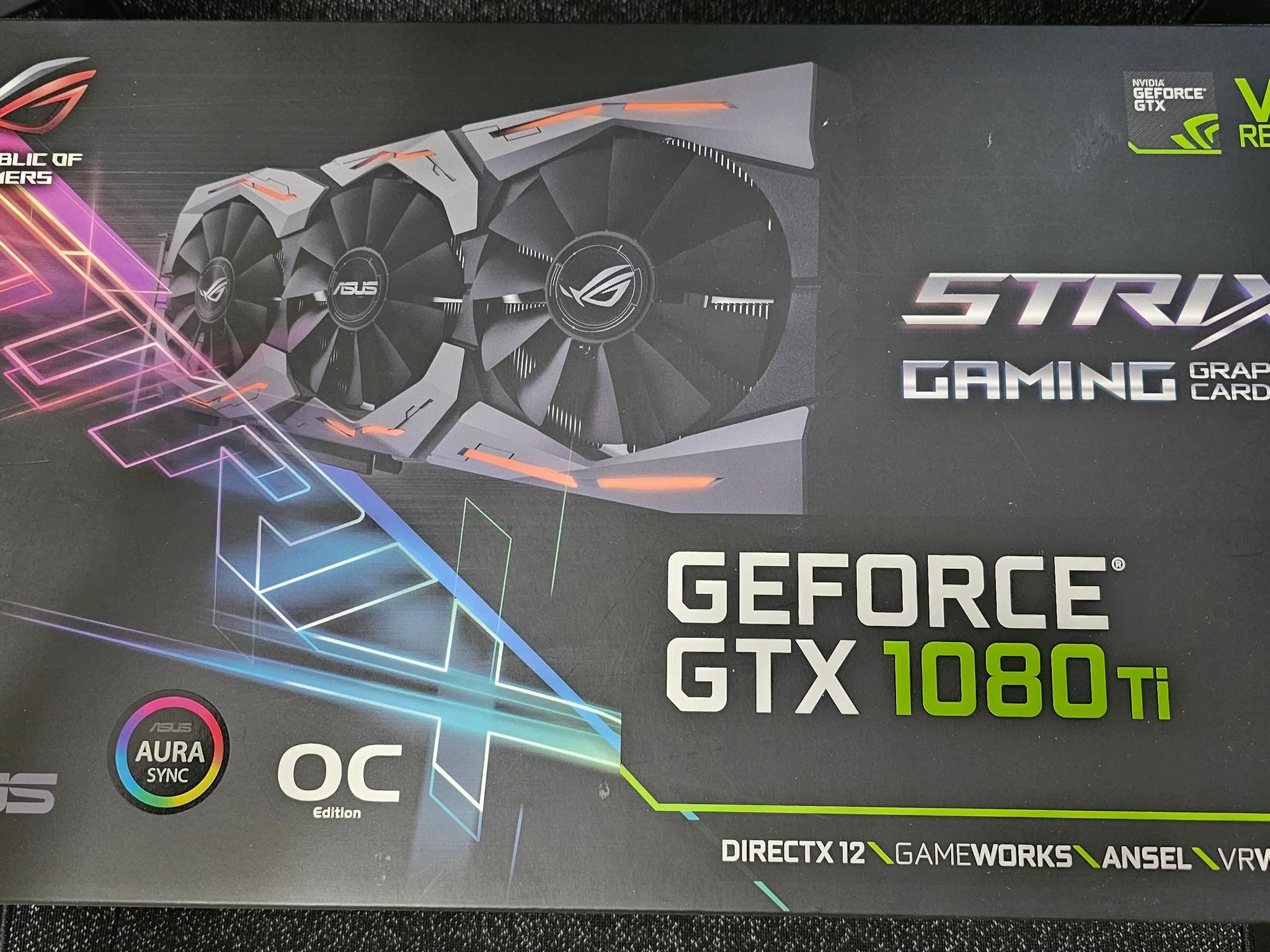 Asus Strix GeForce GTX 1080 Ti OC Edition