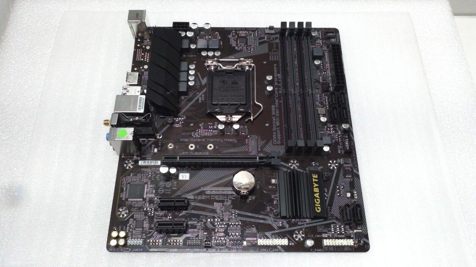 GIGABYTE B460M DS3H WIFI mATX Motherboard Intel LGA1200 DDR4