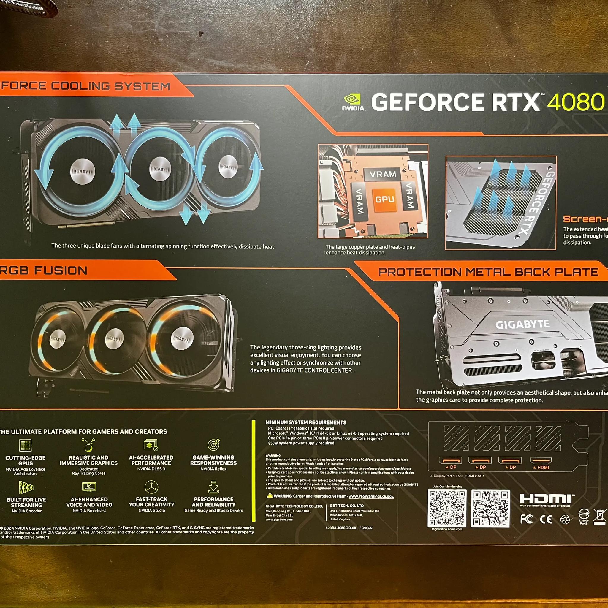 Gigabyte RTX 4080 SUPER Gaming OC 16G