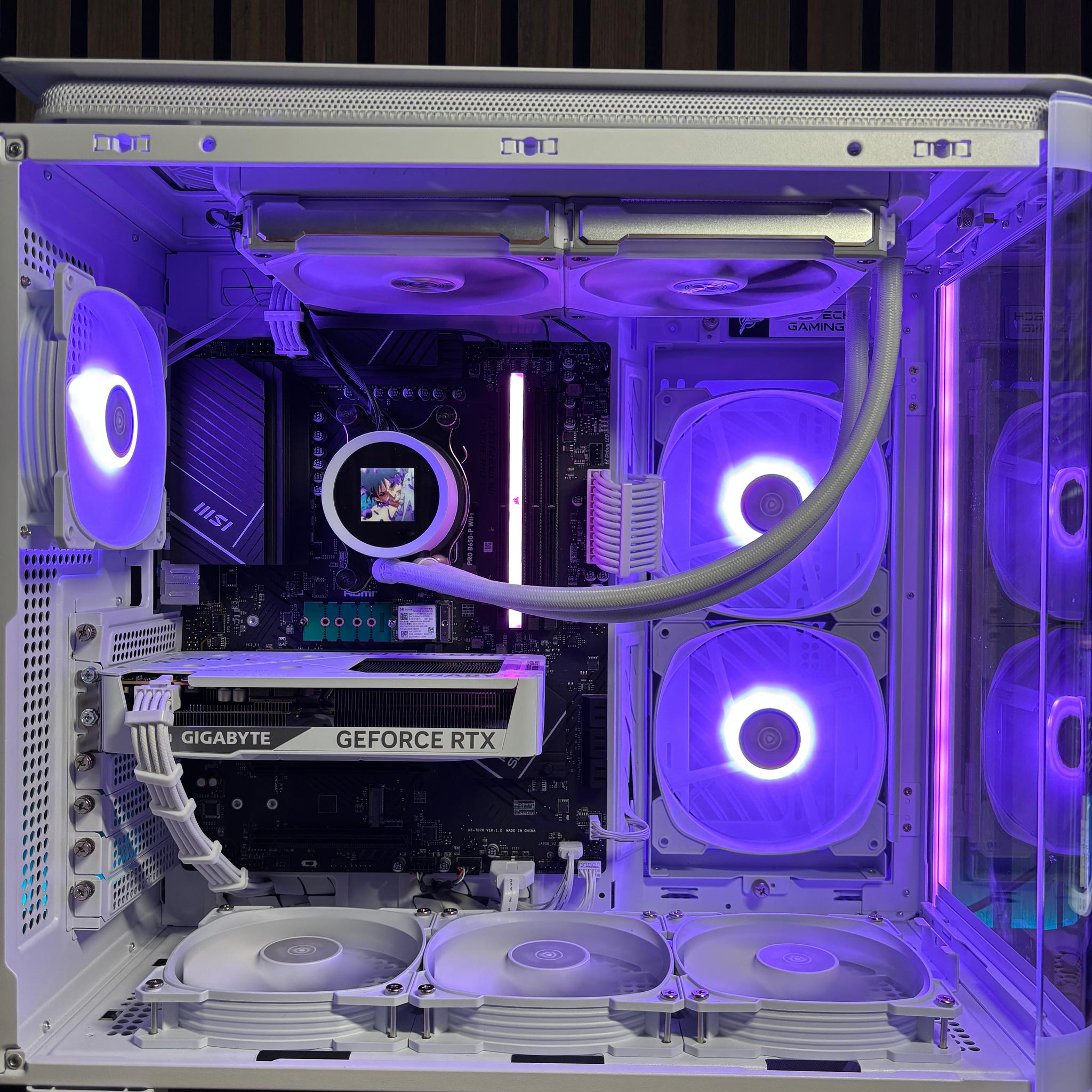 🤍 RTX 5060 | RYZEN 5 7500F | 16GB DDR5 RAM | LIQUID COOLED | WHITE GAMING PC