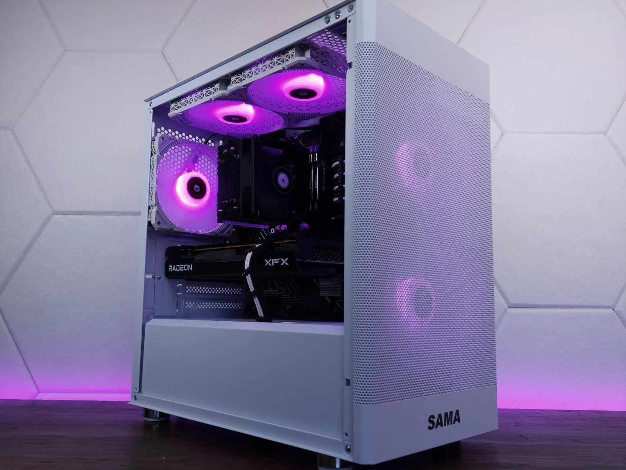 💜🤍RX 7600 | i5 12400F | 16GB 3600MHz | 1TB NVMe