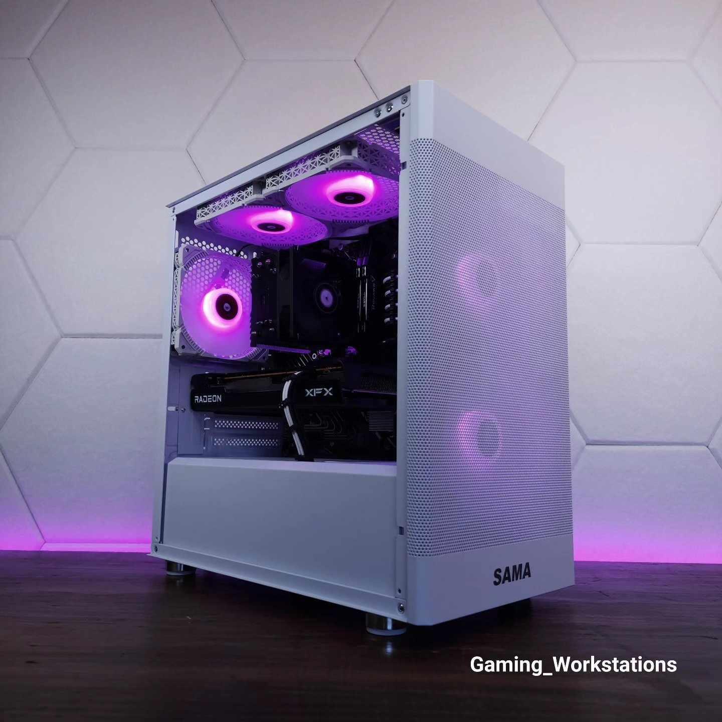 💜🤍RX 7600 | i5 12400F | 16GB 3600MHz | 1TB NVMe