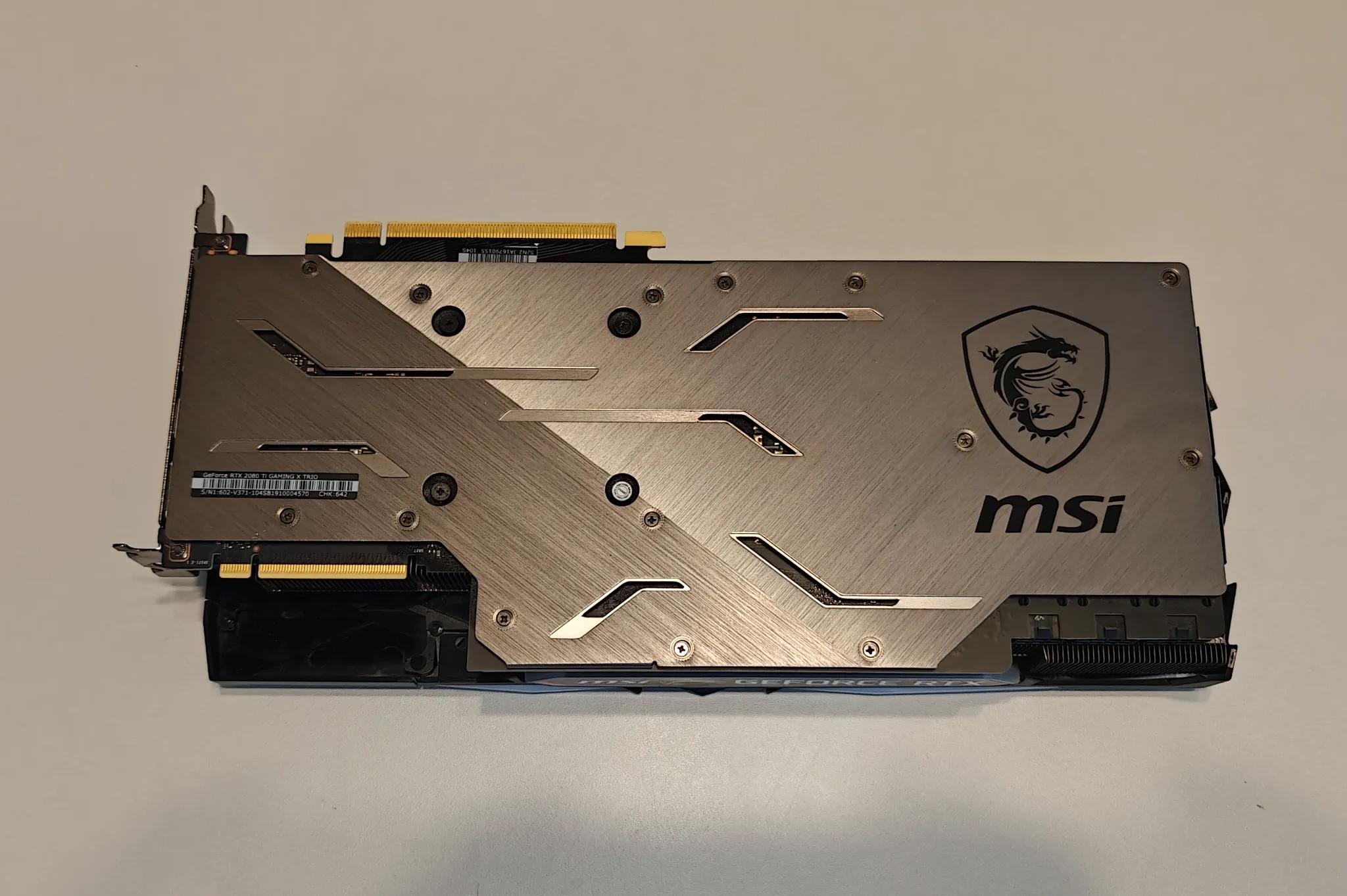 MSI GeForce RTX 2080 TI GAMING X TRIO 11GB