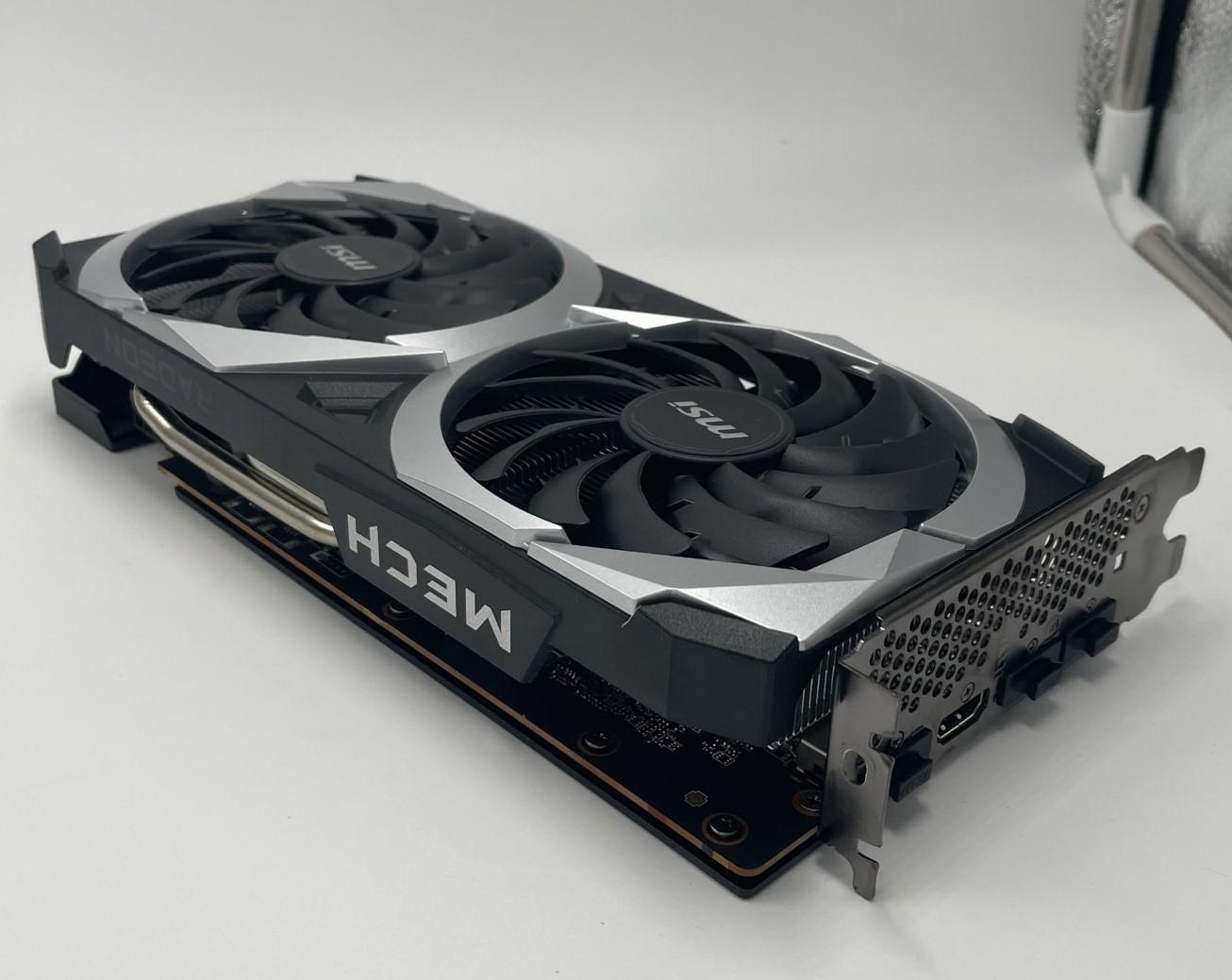 MSI Mech Radeon RX 6600 XT 8GB GDDR6 PCI Express 4.0 ATX Video Card RX 6600 XT MECH 2X 8G OCV1