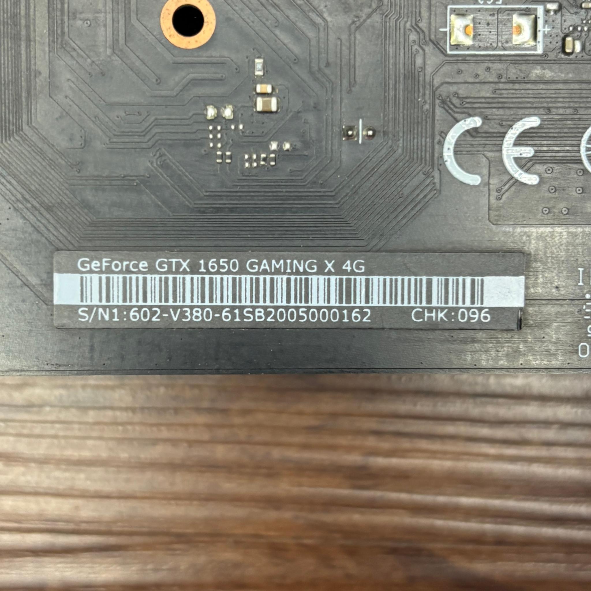 GeForce GTX 1650 Gaming X 4G Graphics Card MSI TWIN FROZR 7 NVIDIA