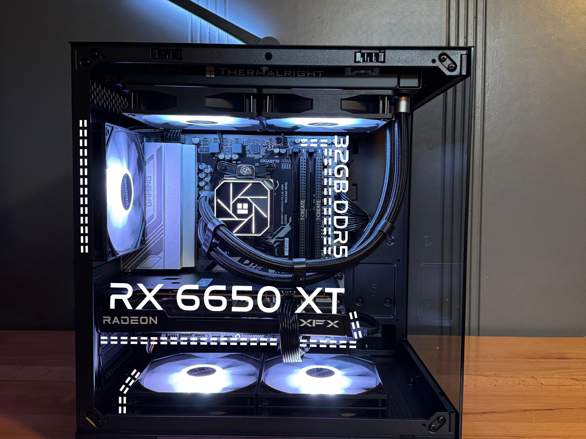 👨‍🚀Ryzen 7600X | RX 6650 XT | 32GB RAM | 1TB SSD