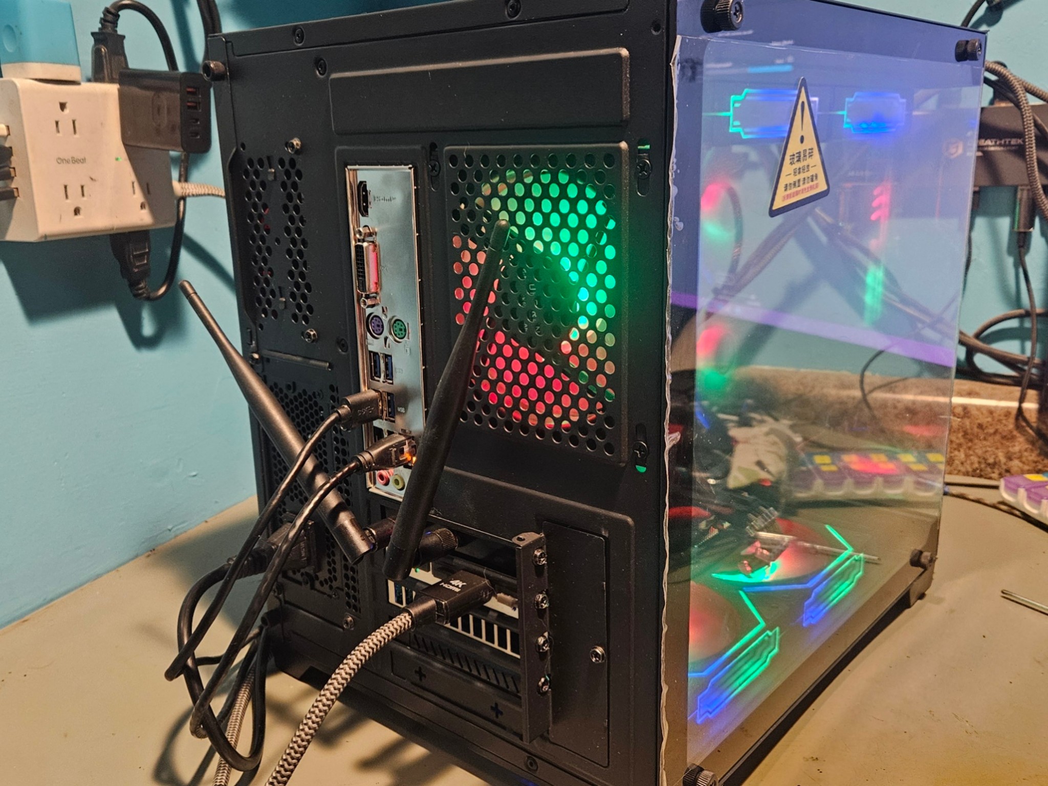 Power Train PT-G777B Ryzen 7 5800X/RX 6600M/32gigs DDR4