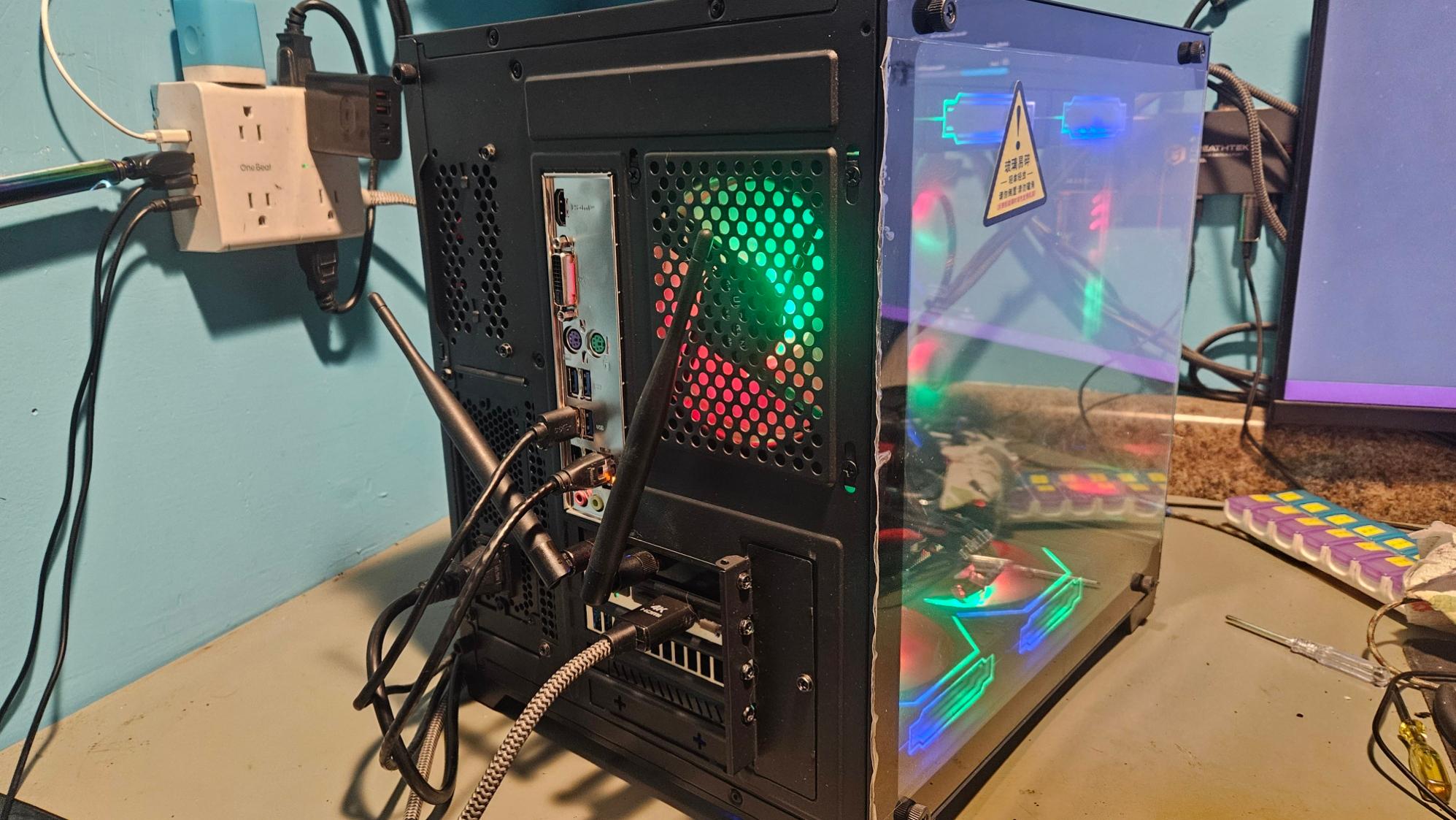 Power Train PT-G777B Ryzen 5800X/RX 6600M/32gigs DDR4