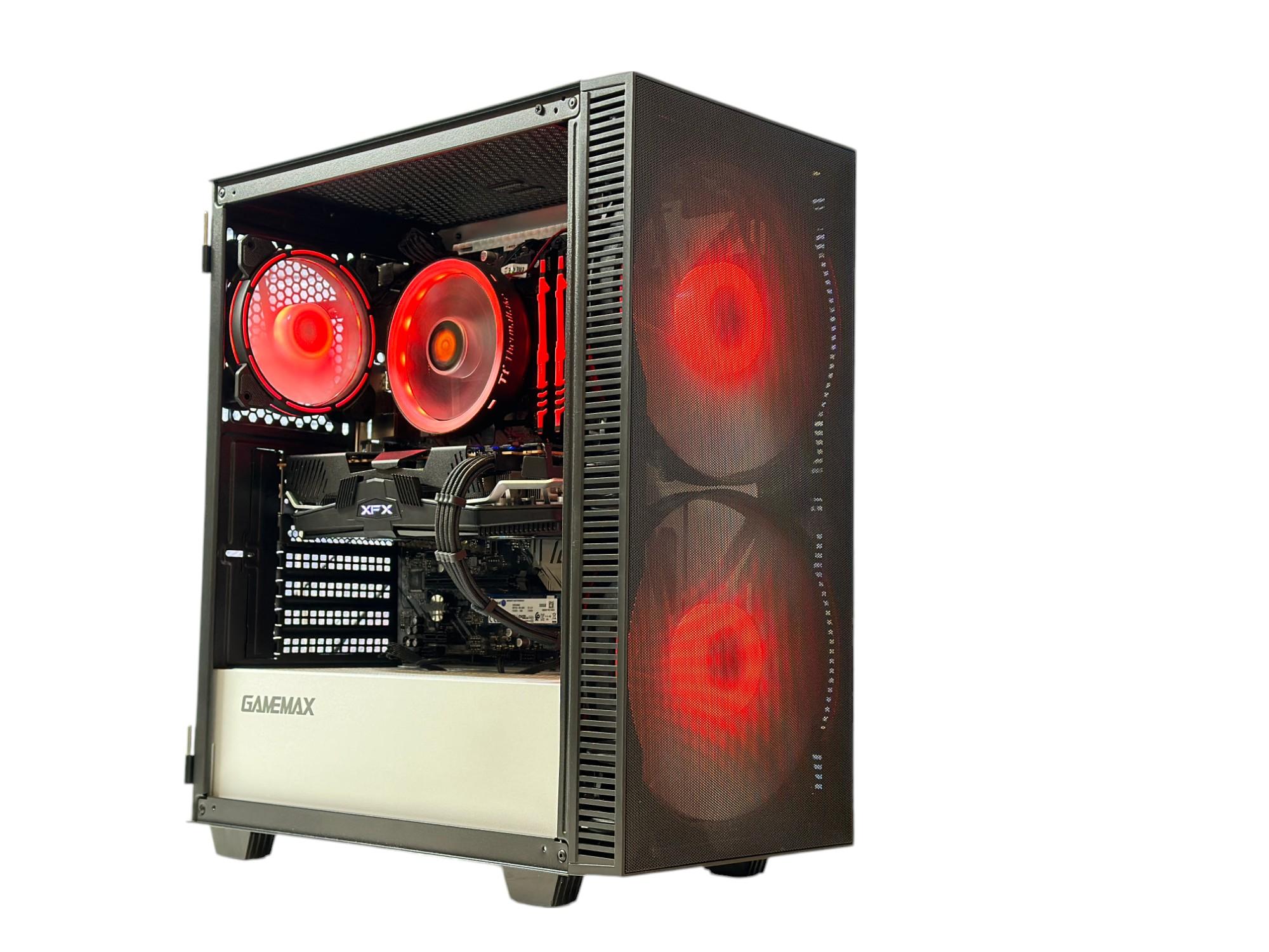 {Holiday Sale}🏷️📢💥🔥Gaming PC🪀 AMD RX 5700 8GB🪀Ryzen 5 2600 6-Core 🪀16GB DDR4 RAM🪀500GB NVME SSD