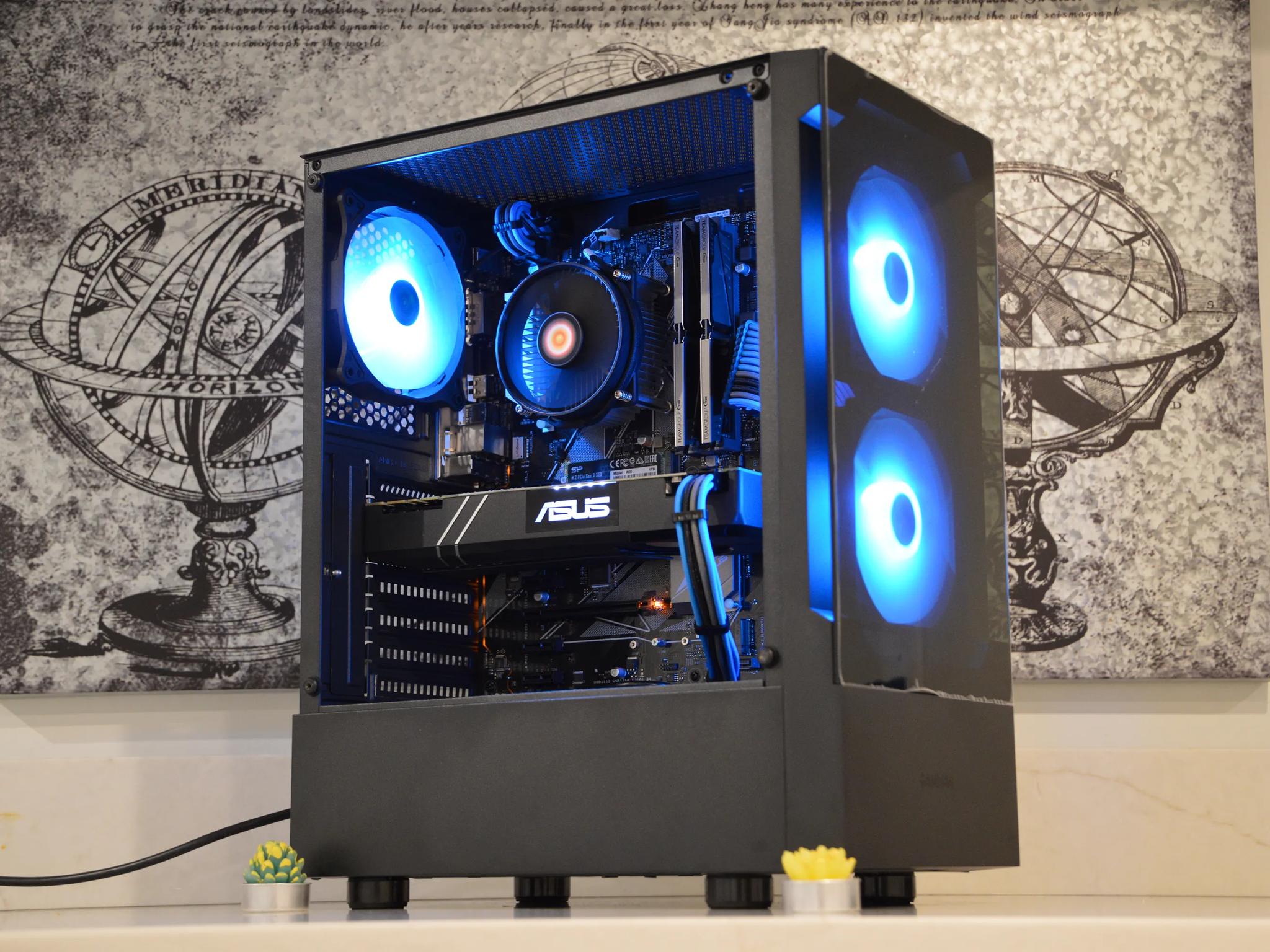 ⚫️🔵 Midnight Azure 🔵⚫️| Intel Core I7 8700K | NVIDIA GTX 1070 | 16GB RAM | 1TB NVME SSD |
