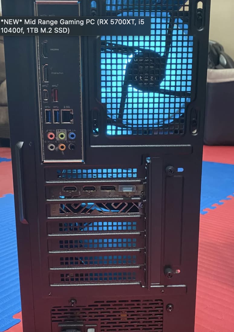 Mid Range Gaming / Streaming PC (10400F/5700XT)