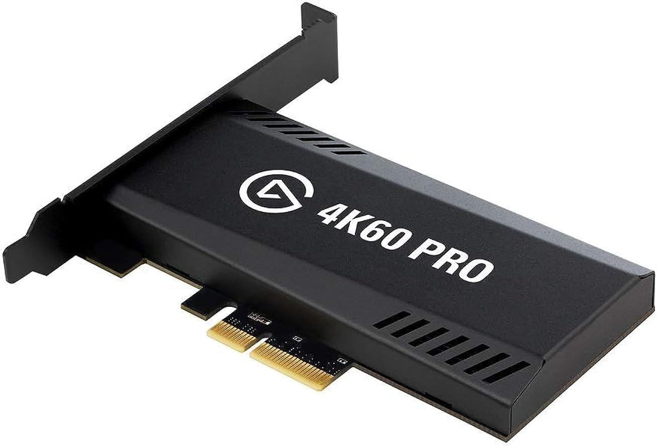 Elgato 4K60 Pro MK.2, Internal Capture Card, Stream and Record 4K60 HDR10 with ultra-low latency