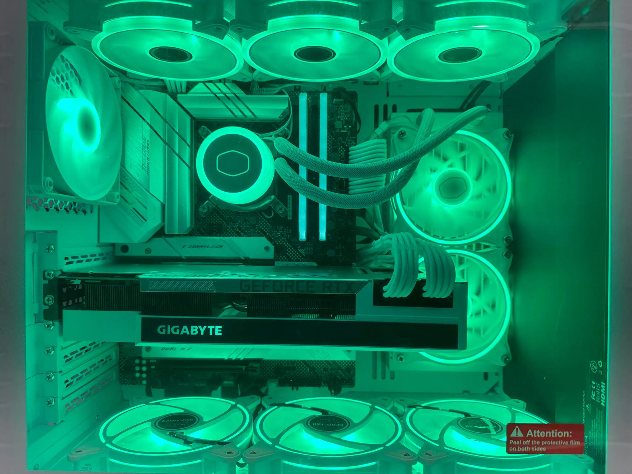 💎🚀Extreme Gaming PC🚀💎-Nvidia RTX 3080 10GB-Intel Core i7-12700KF 12Cores-32GB DDR4-2TB NVME