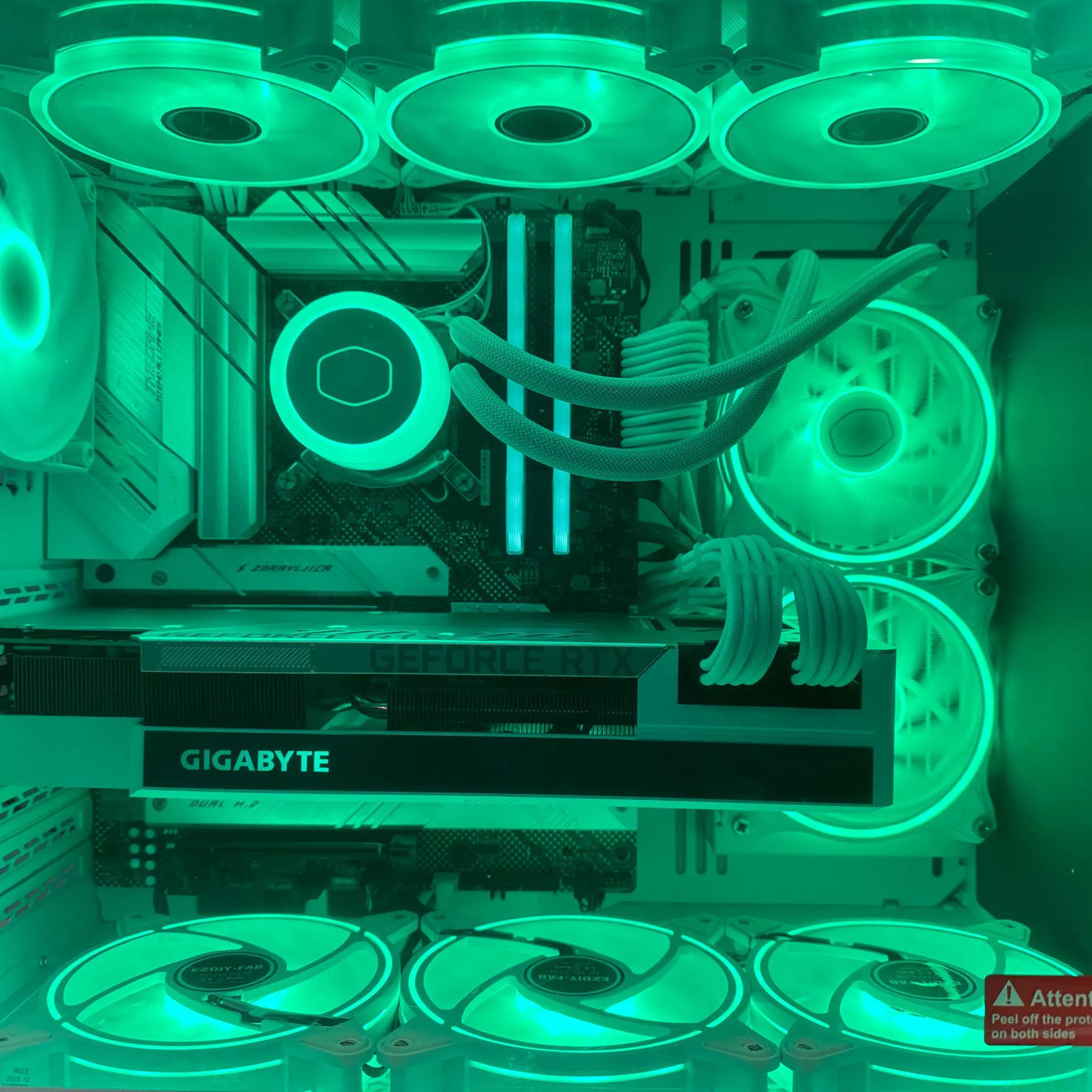 💎🚀Extreme Gaming PC🚀💎-Nvidia RTX 3080 10GB-Intel Core i7-12700KF 12Cores-32GB DDR4-2TB NVME