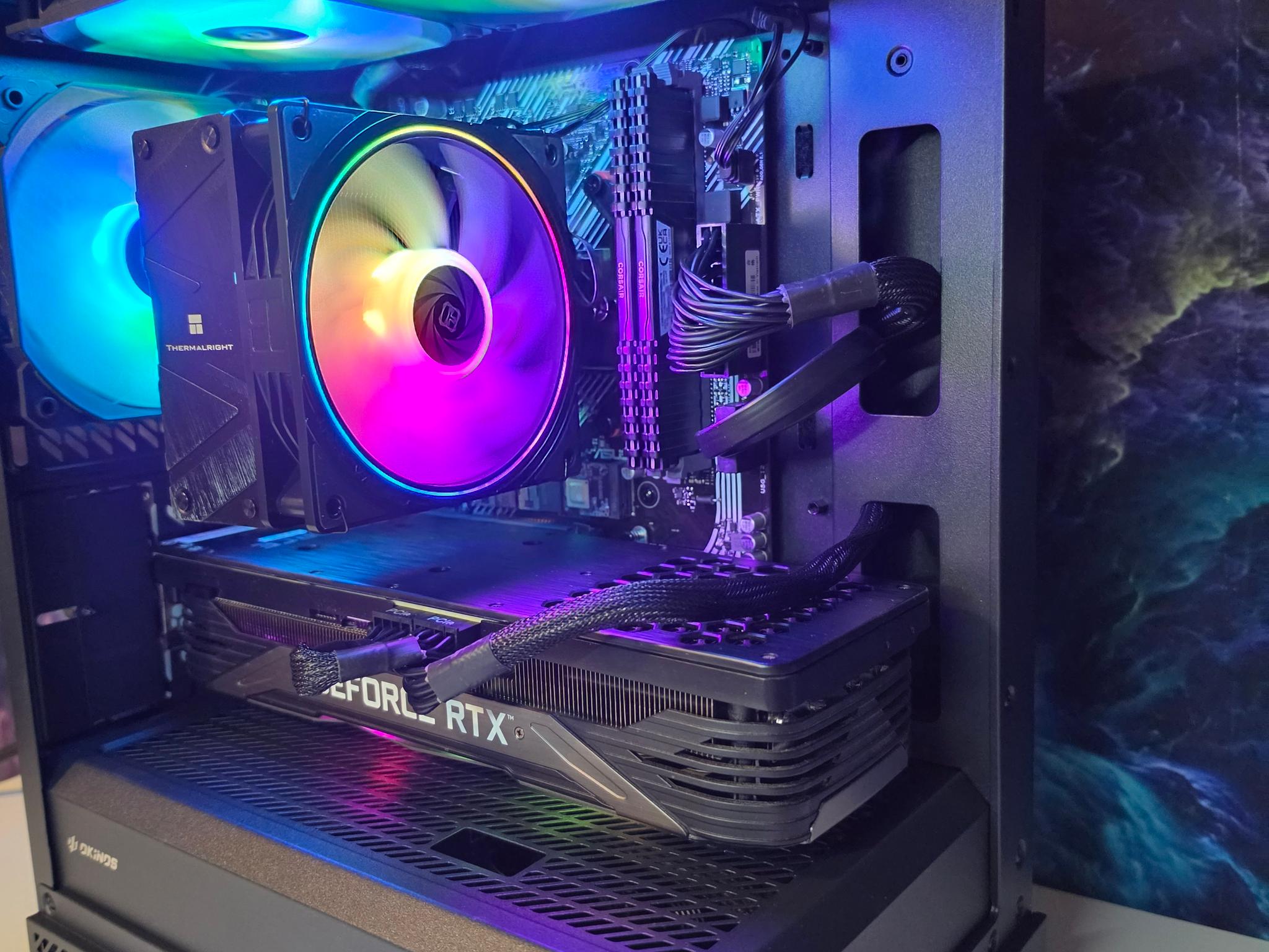 PNY RTX 3070 8gb + Ryzen 3700x PC Build #112