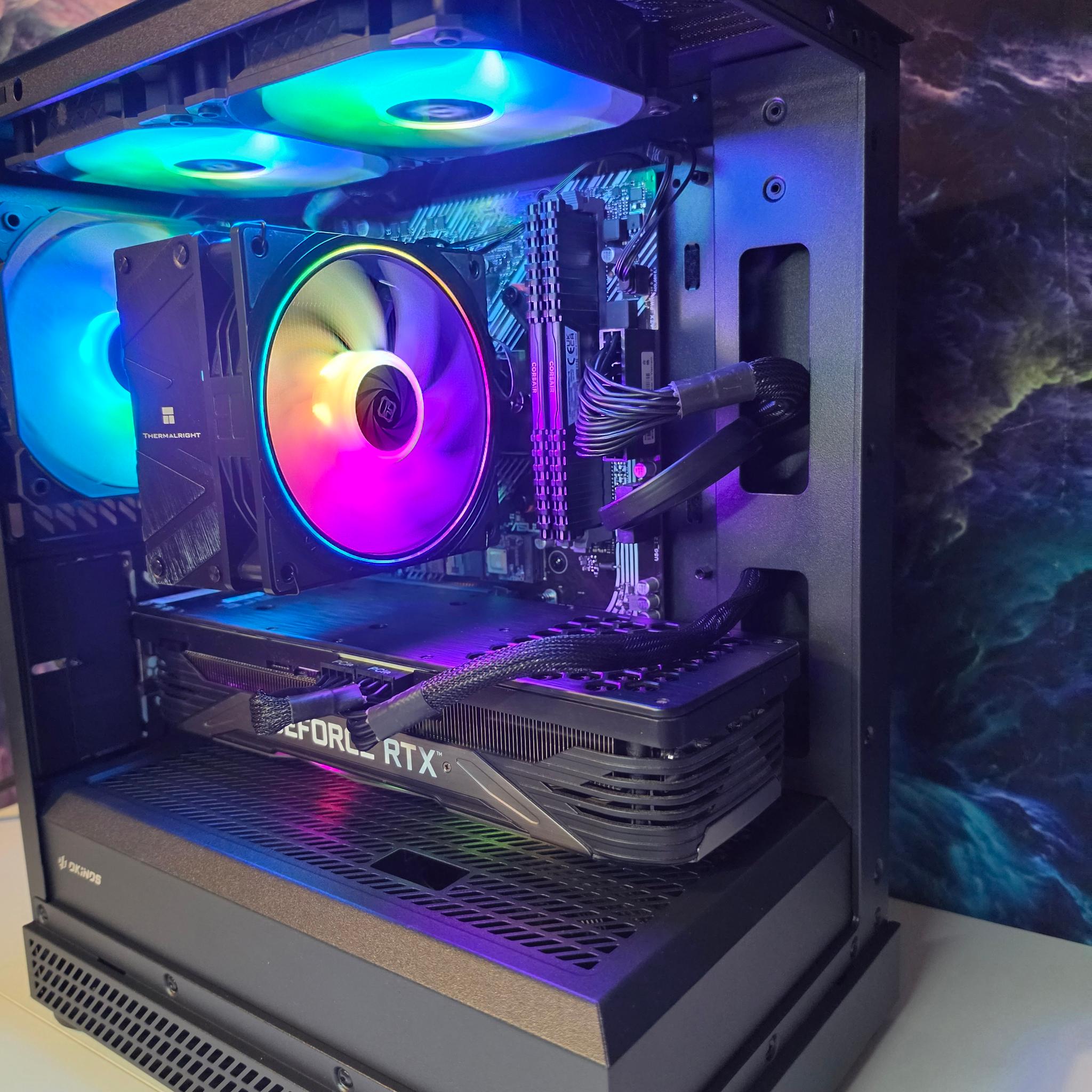 PNY RTX 3070 8gb + Ryzen 3700x PC Build #112
