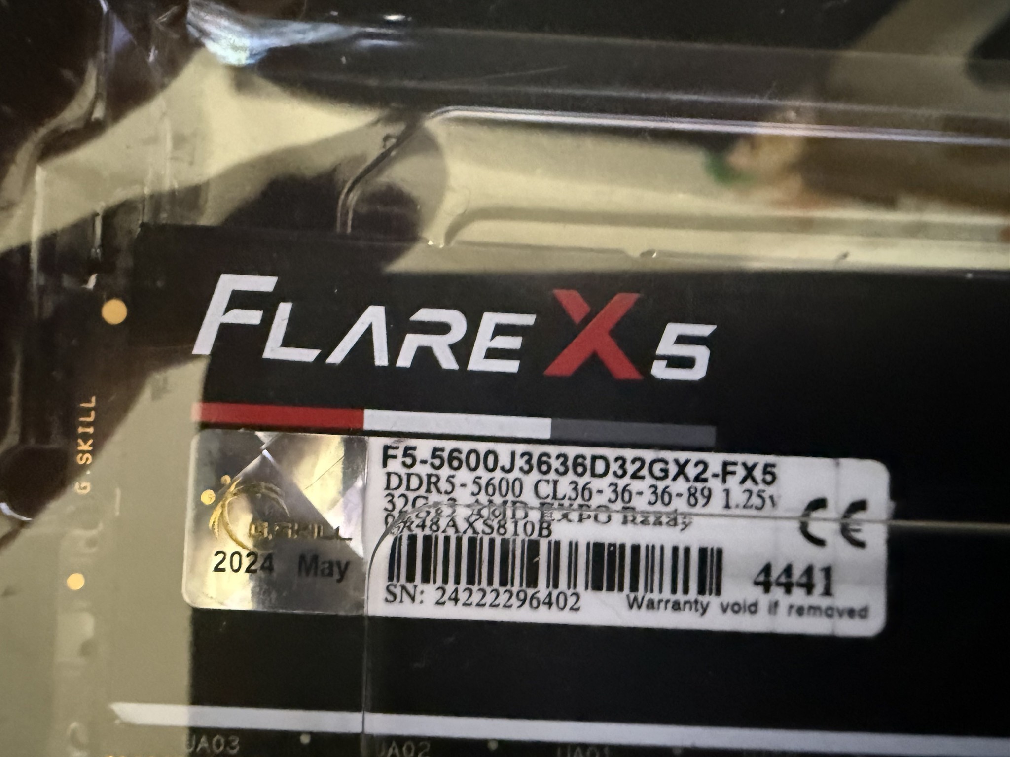 ⚡ G.SKILL Flare X5 64GB DDR5-5600 CL36 Memory Kit – Ultra-Fast, AMD-Optimized! 🧠