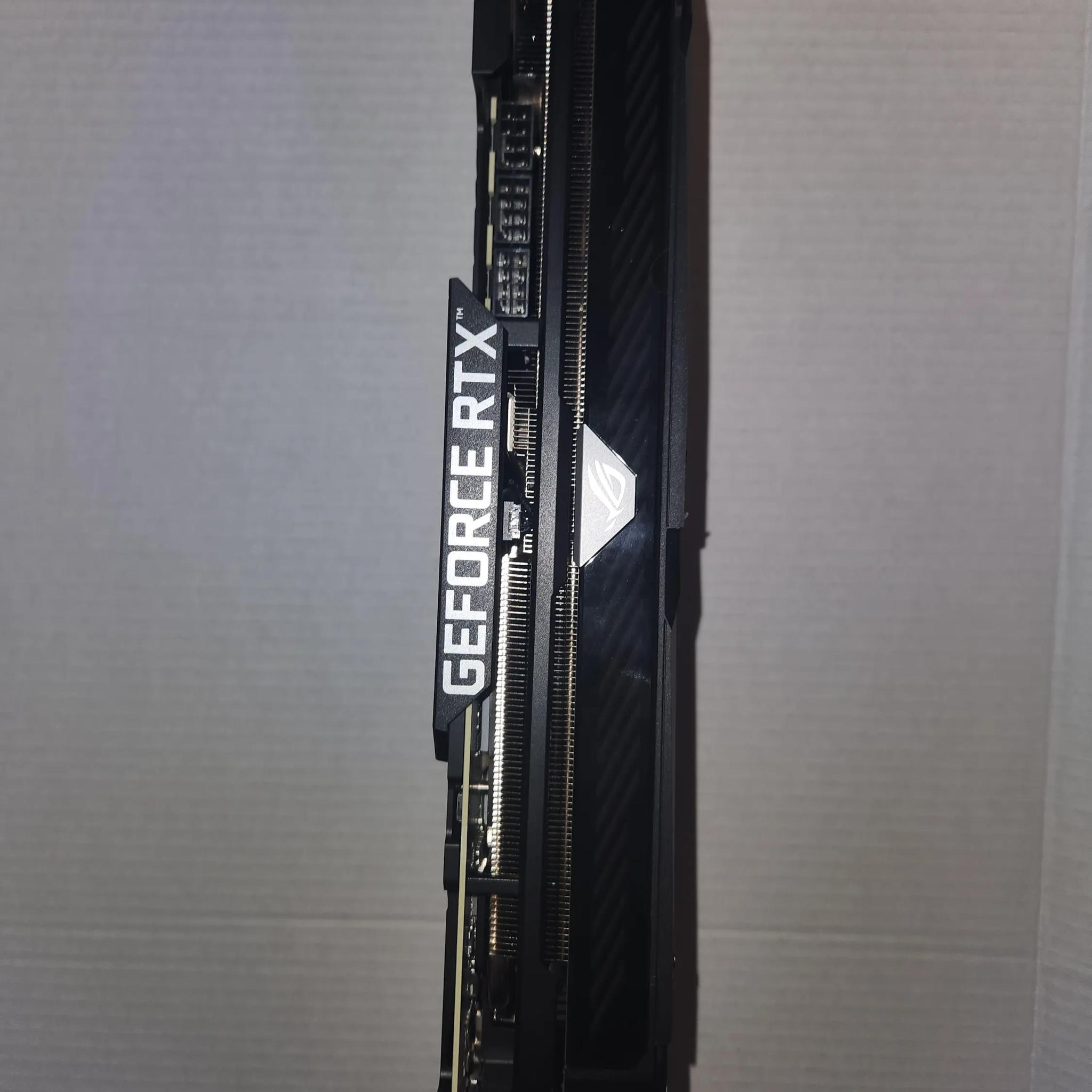 ASUS ROG Strix GeForce RTX 3080 OC Graphics Card, 10GB GDDR6X - No Box